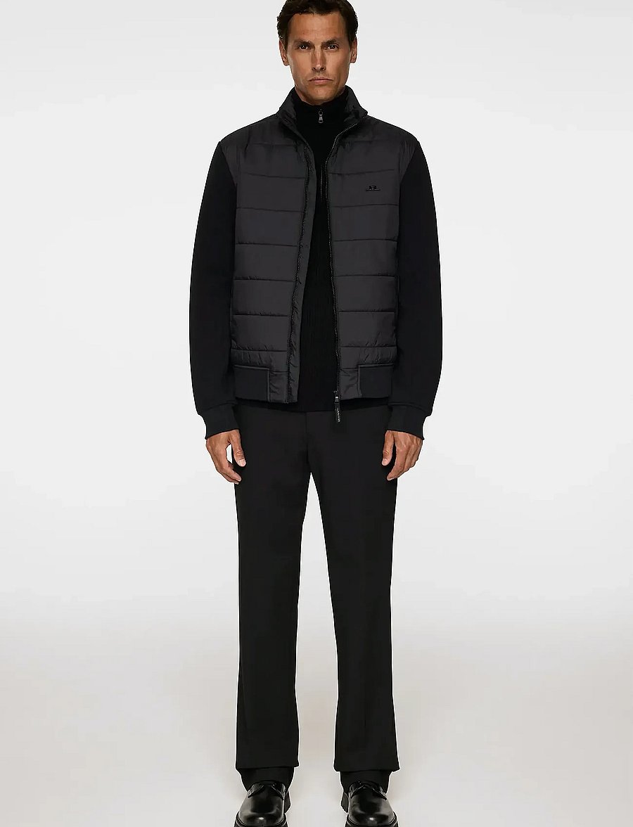 J. Lindeberg - Stephen Hybrid Zip Jacket - black - 4