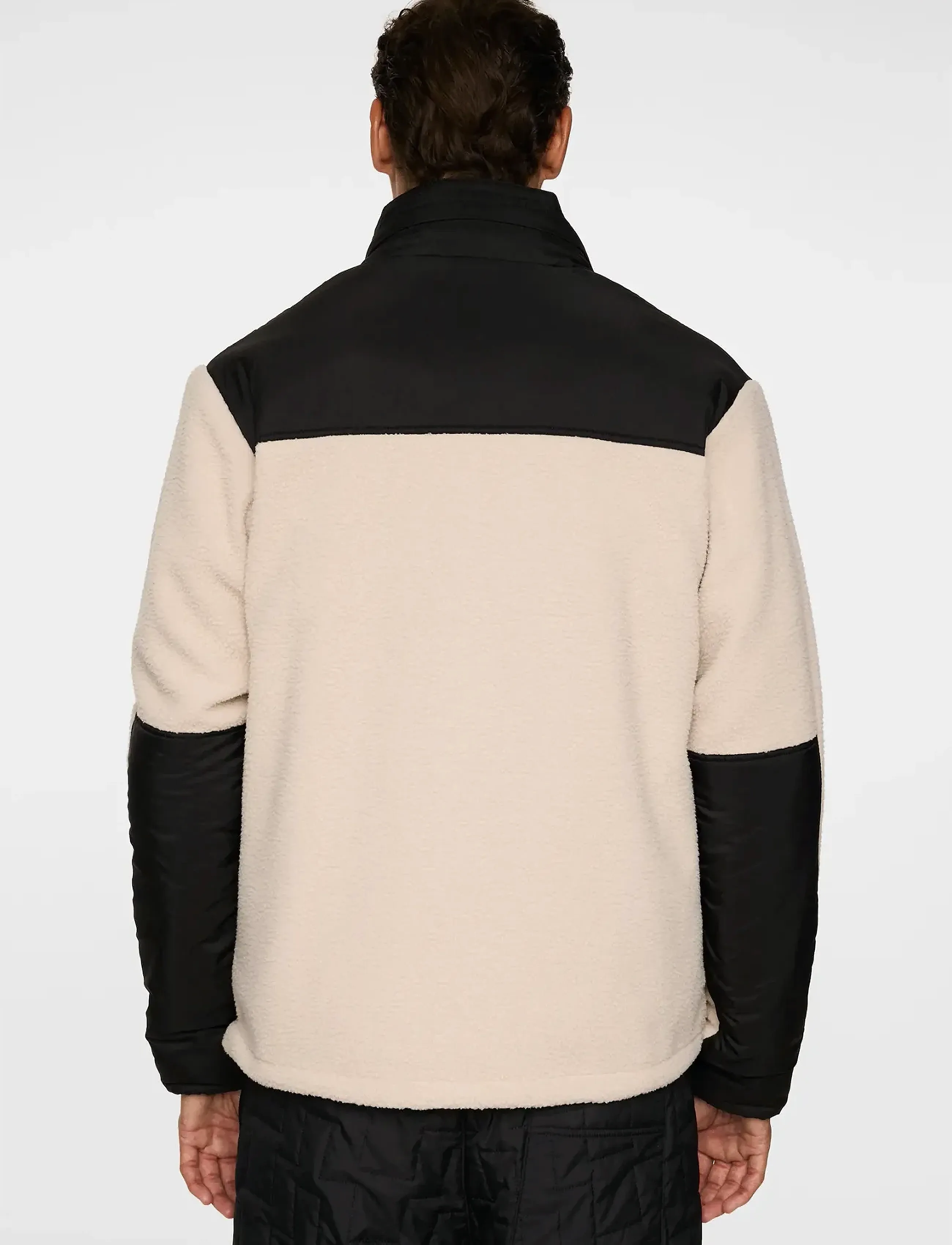 J. Lindeberg - Provo Pile Jacket - hybrid-jacken - moonbeam - 4