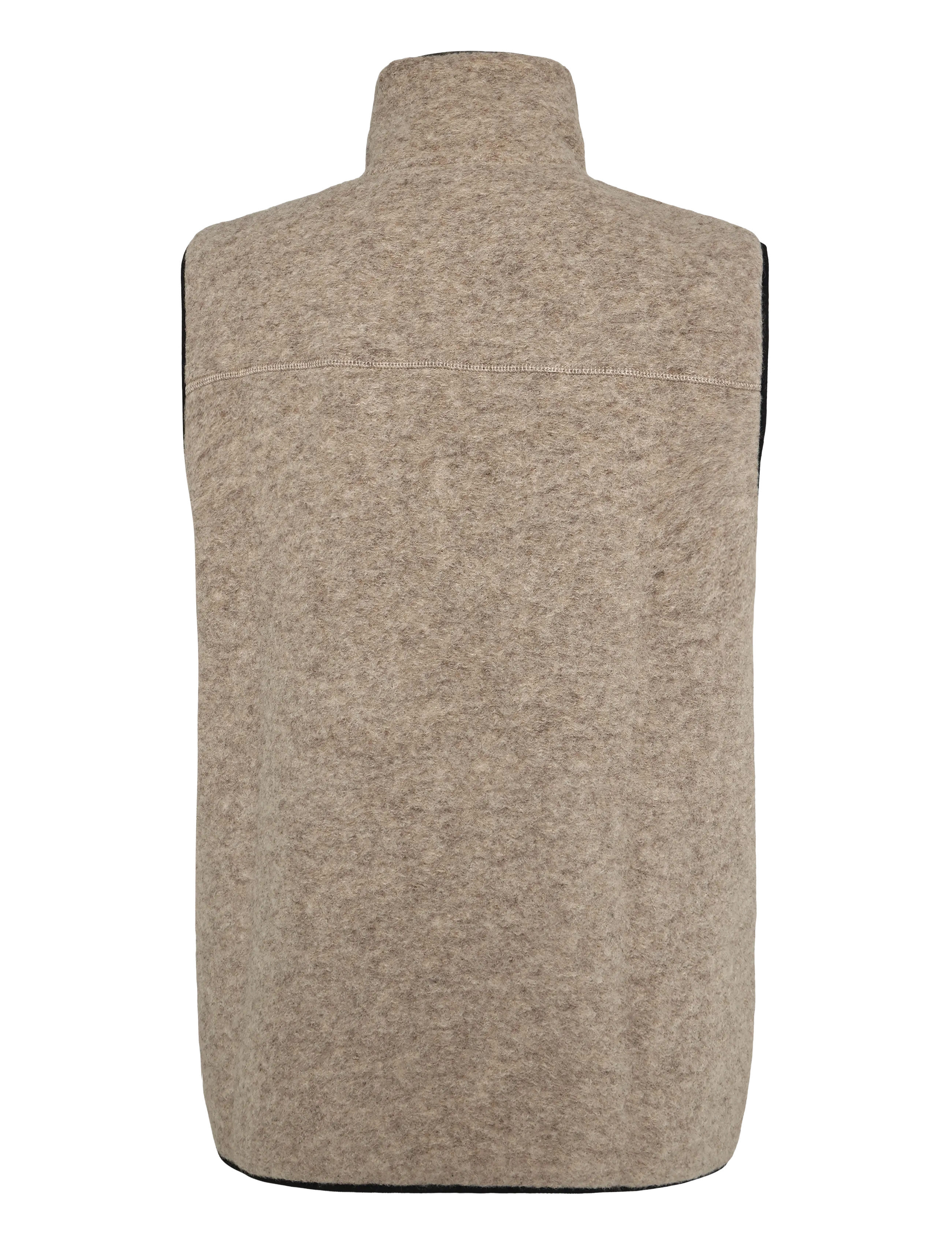 J. Lindeberg - Duncan Wool Fleece Vest - vests - moonbeam - 2