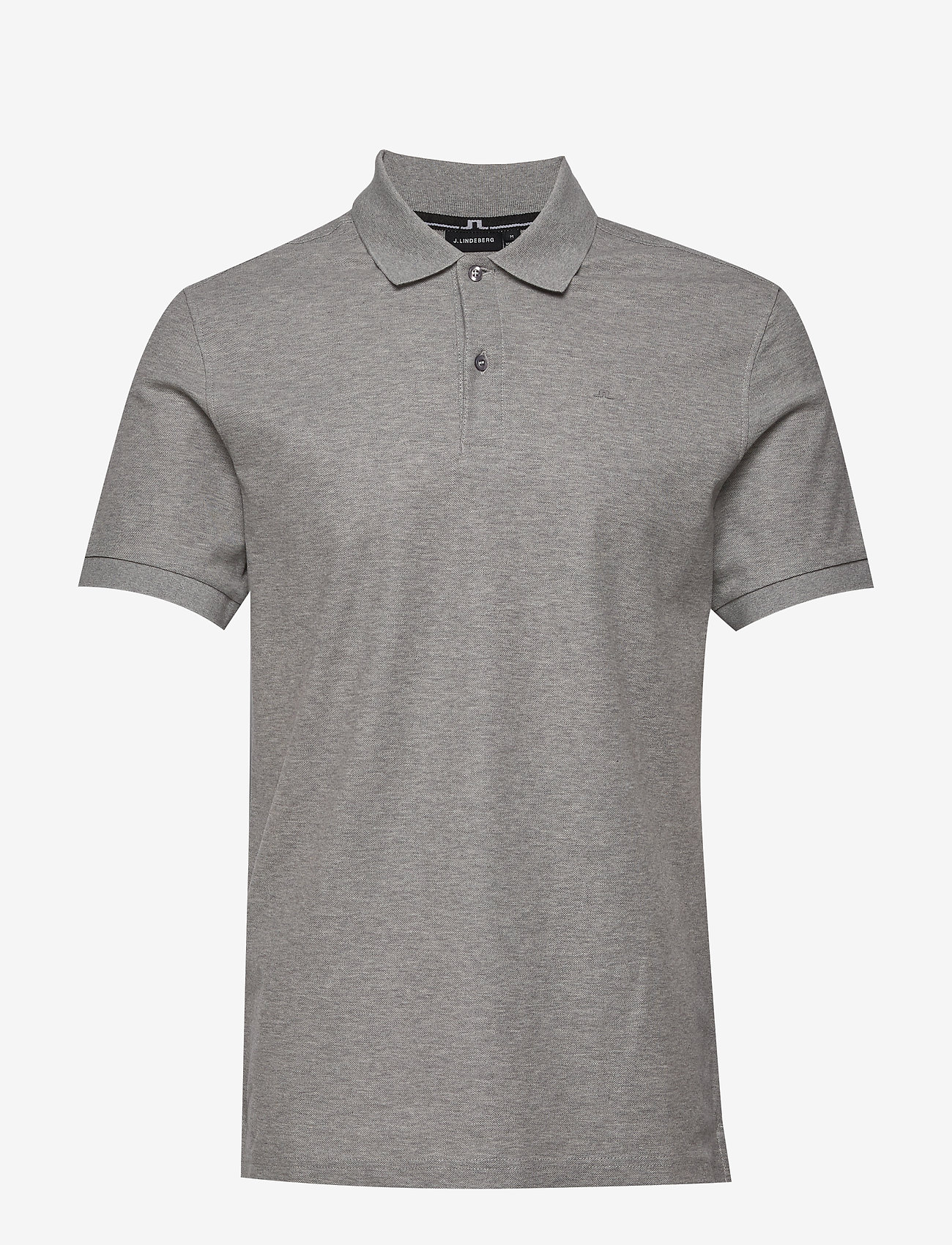 J. Lindeberg - Troy-Clean Pique - lt grey melange - 0