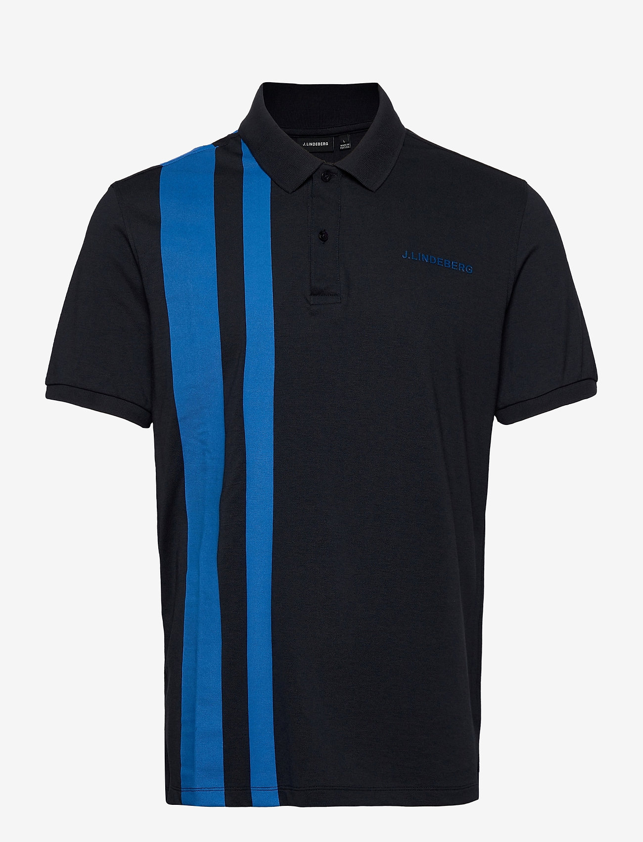 J. Lindeberg - Jeremy-Stripe pique - jl navy - 0