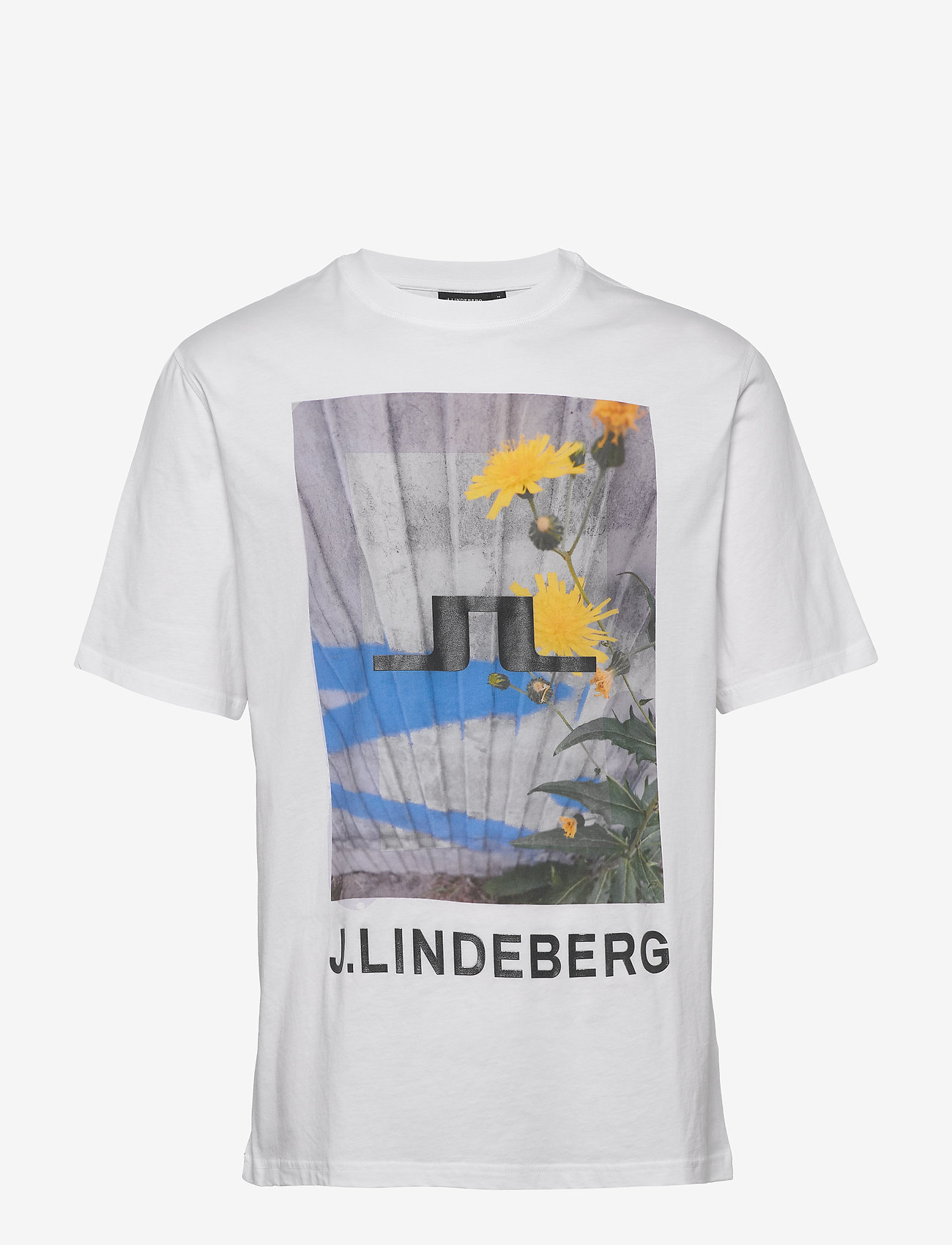 J. Lindeberg - Michael-Distinct Cotton - flowerwhite - 0