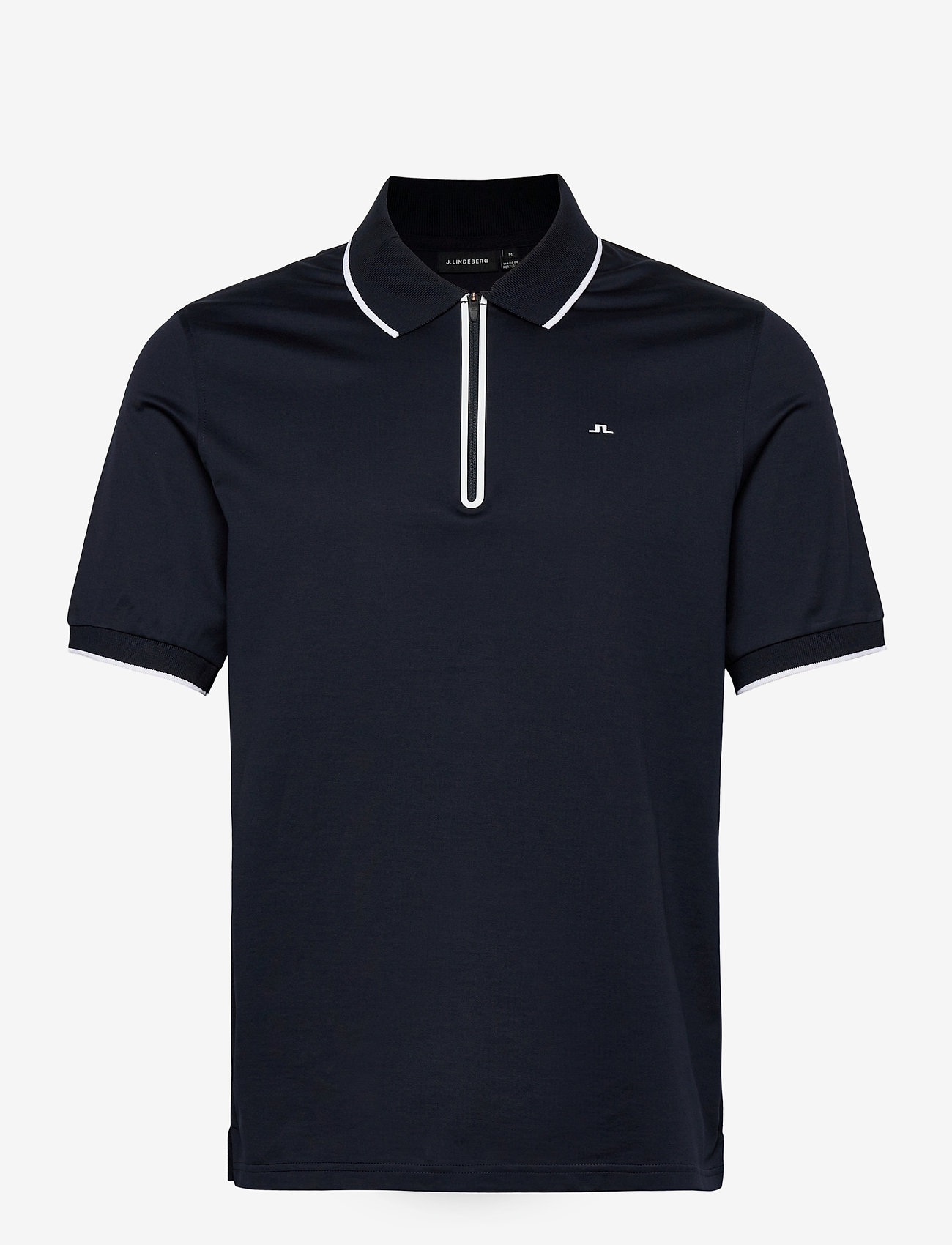 J. Lindeberg - Lewis-Flat pique - jl navy - 0