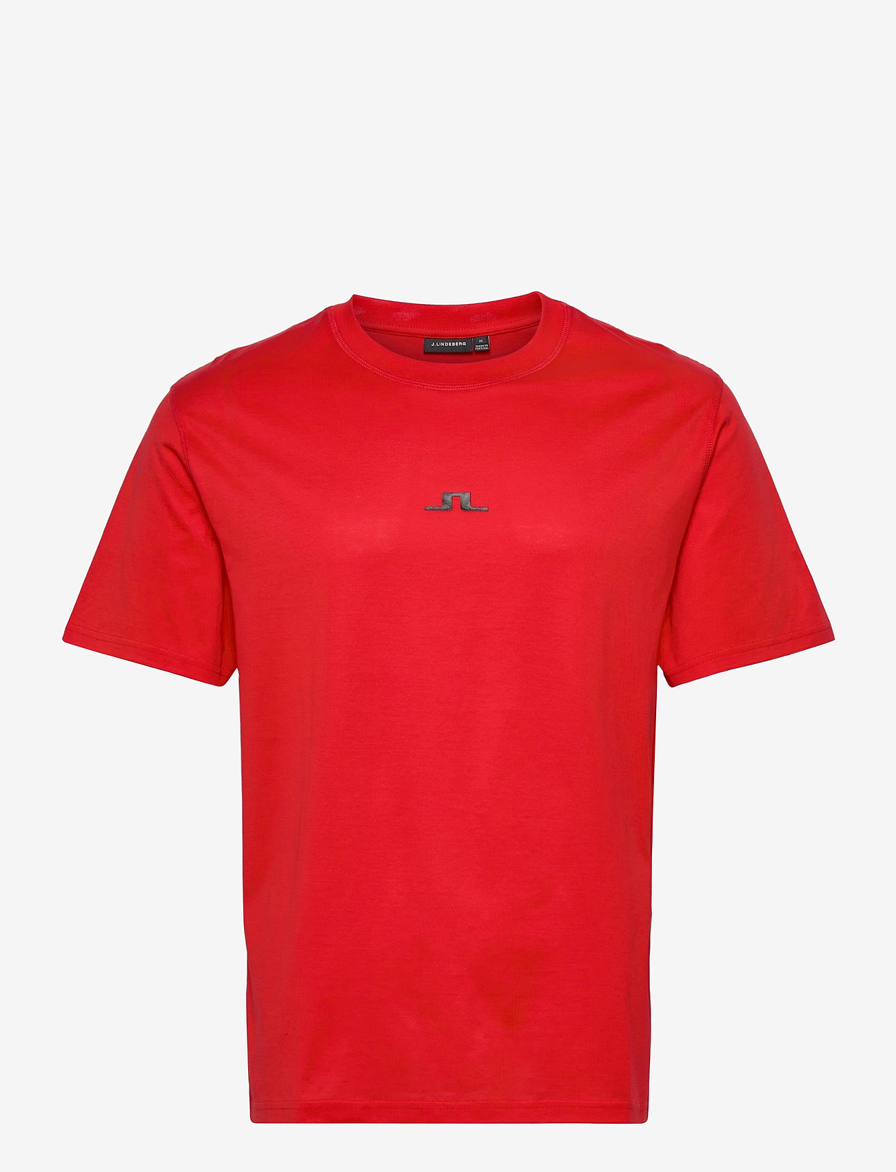 J. Lindeberg - Jordan Bridge t-shirt cotton - racing red - 0
