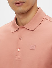 J. Lindeberg - Miles Jersey Polo Shirt - rose coppar - 6