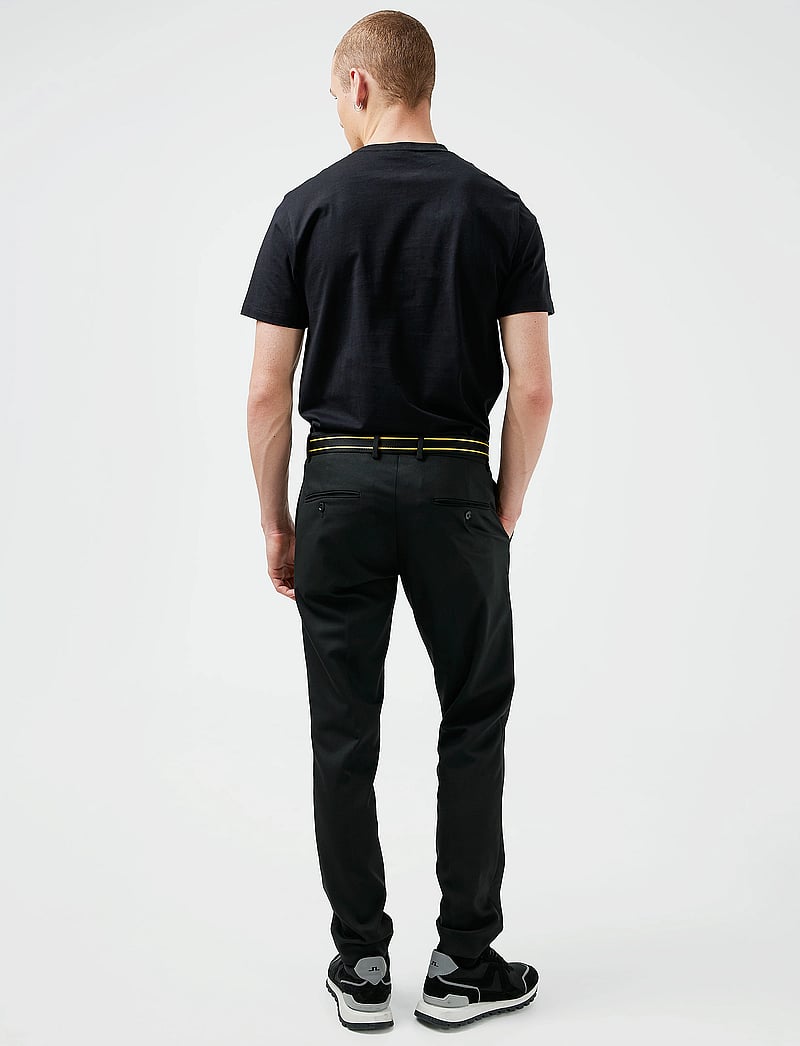 J. Lindeberg - Sid Basic T-Shirt - kortärmade t-shirts - black - 2