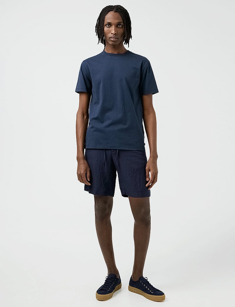 J. Lindeberg - Sid Basic T-Shirt - lühikeste varrukatega t-särgid - jl navy - 3