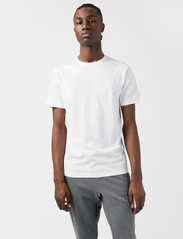 J. Lindeberg - Sid Basic T-Shirt - basic shirts - white - 0
