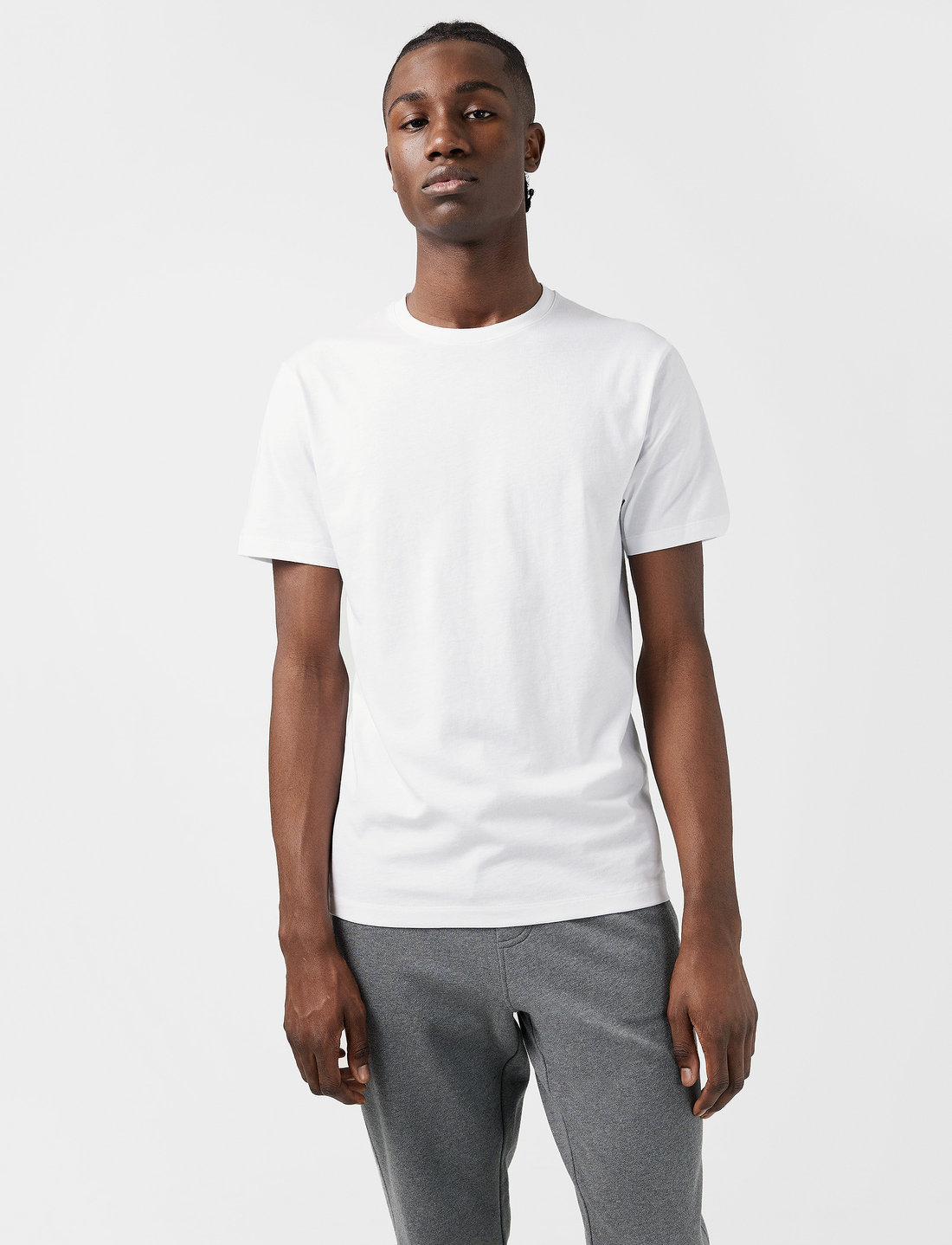 J. Lindeberg - Sid Basic T-Shirt - t-shirts - white - 0