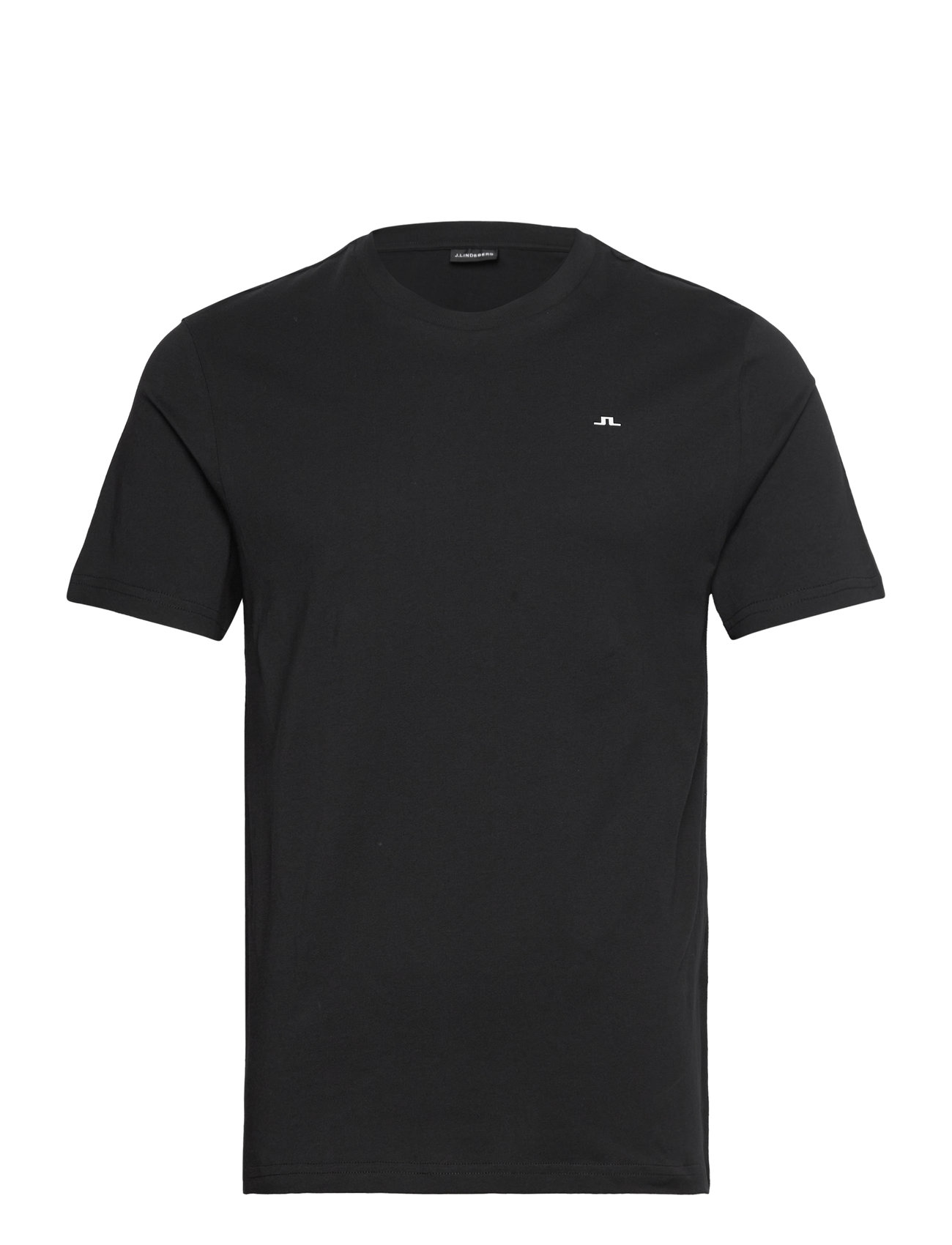 J. Lindeberg - M Cotton Blend T-shirt - kurzärmelig - black - 0