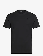 J. Lindeberg - M Cotton Blend T-shirt - marškinėliai trumpomis rankovėmis - black - 0