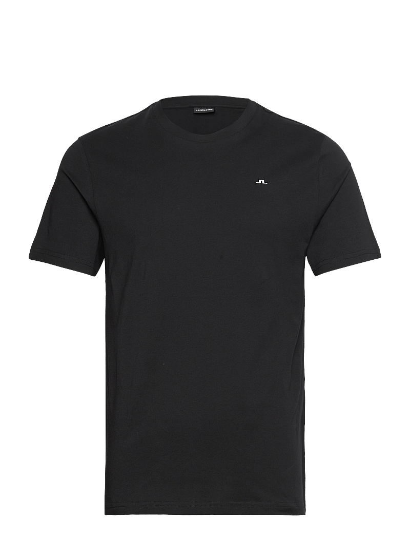 J. Lindeberg - M Cotton Blend T-shirt - kurzärmelig - black - 0