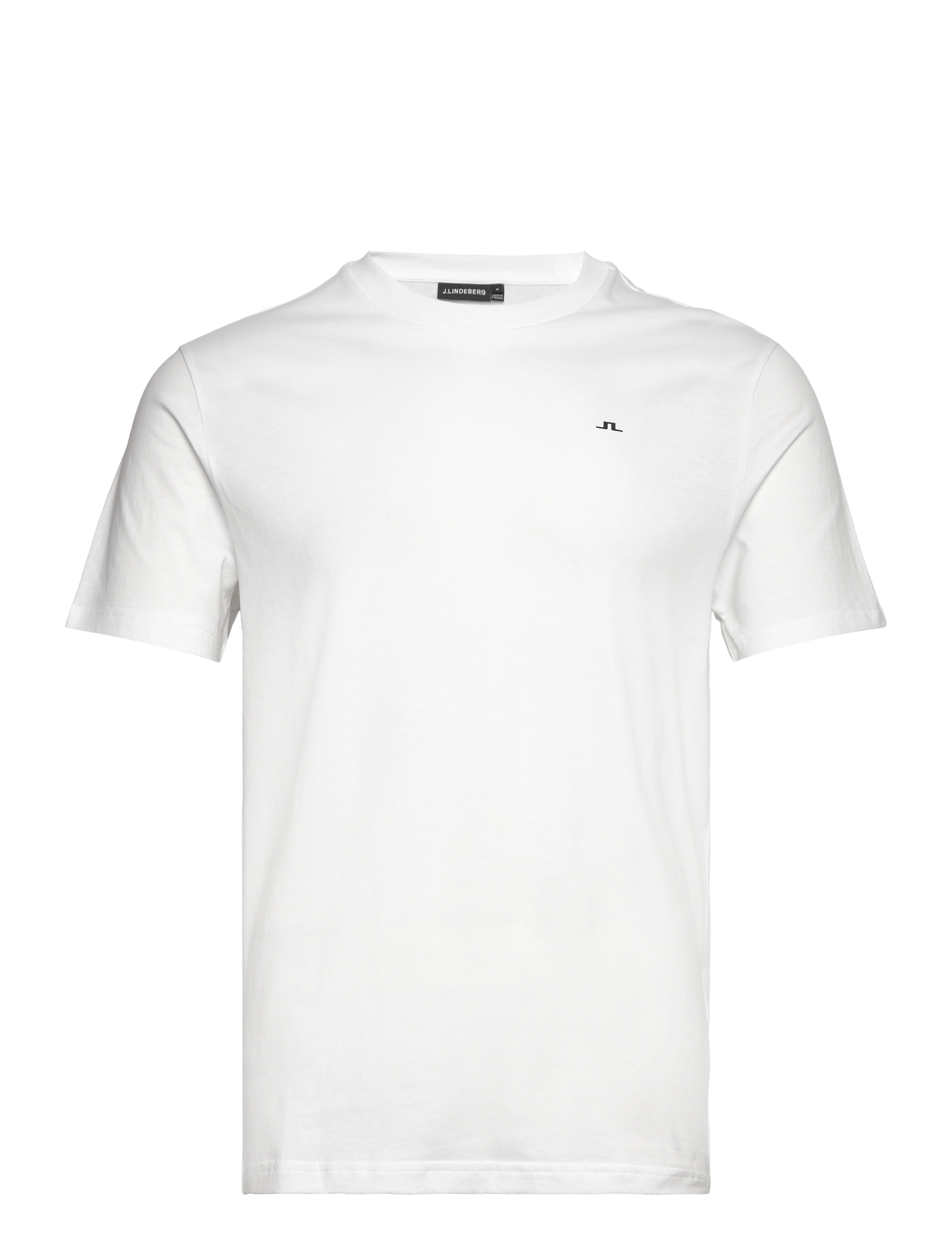 J. Lindeberg M Cotton Blend T-Shirt, XL, White, T-Shirts > Kortærmede, Herre
