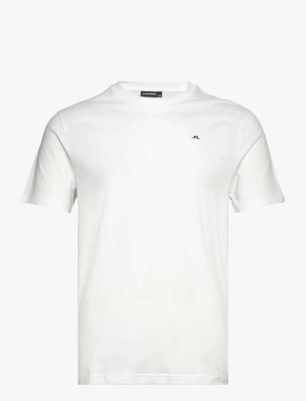 J. Lindeberg - M Cotton Blend T-shirt - kortärmade t-shirts - white - 0
