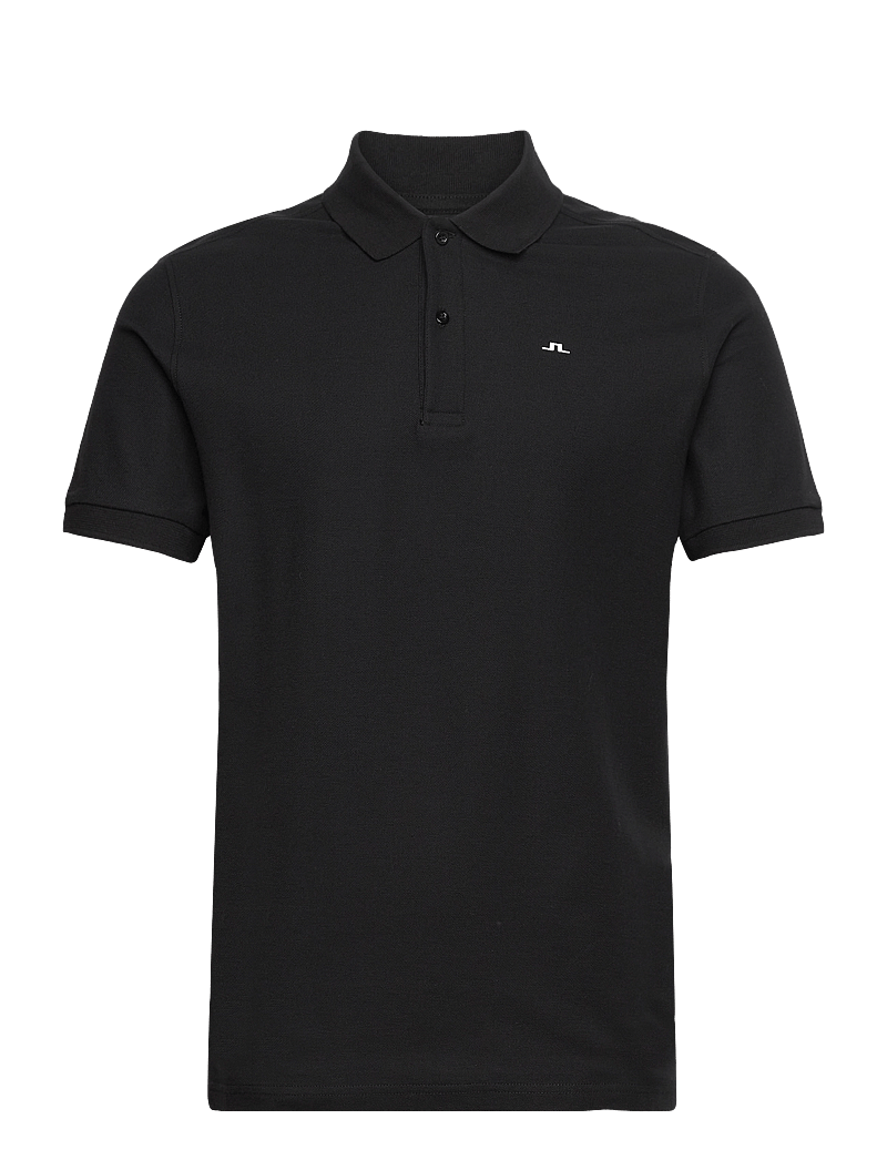 J. Lindeberg - M Polo Pike - kortærmede poloer - black - 0