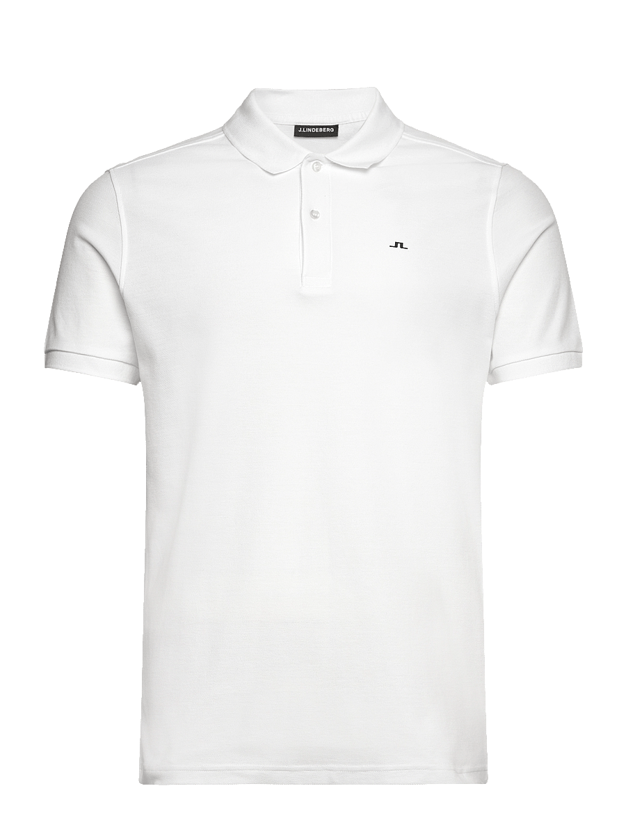 J. Lindeberg - M Polo Pike - kurzärmelig - white - 0