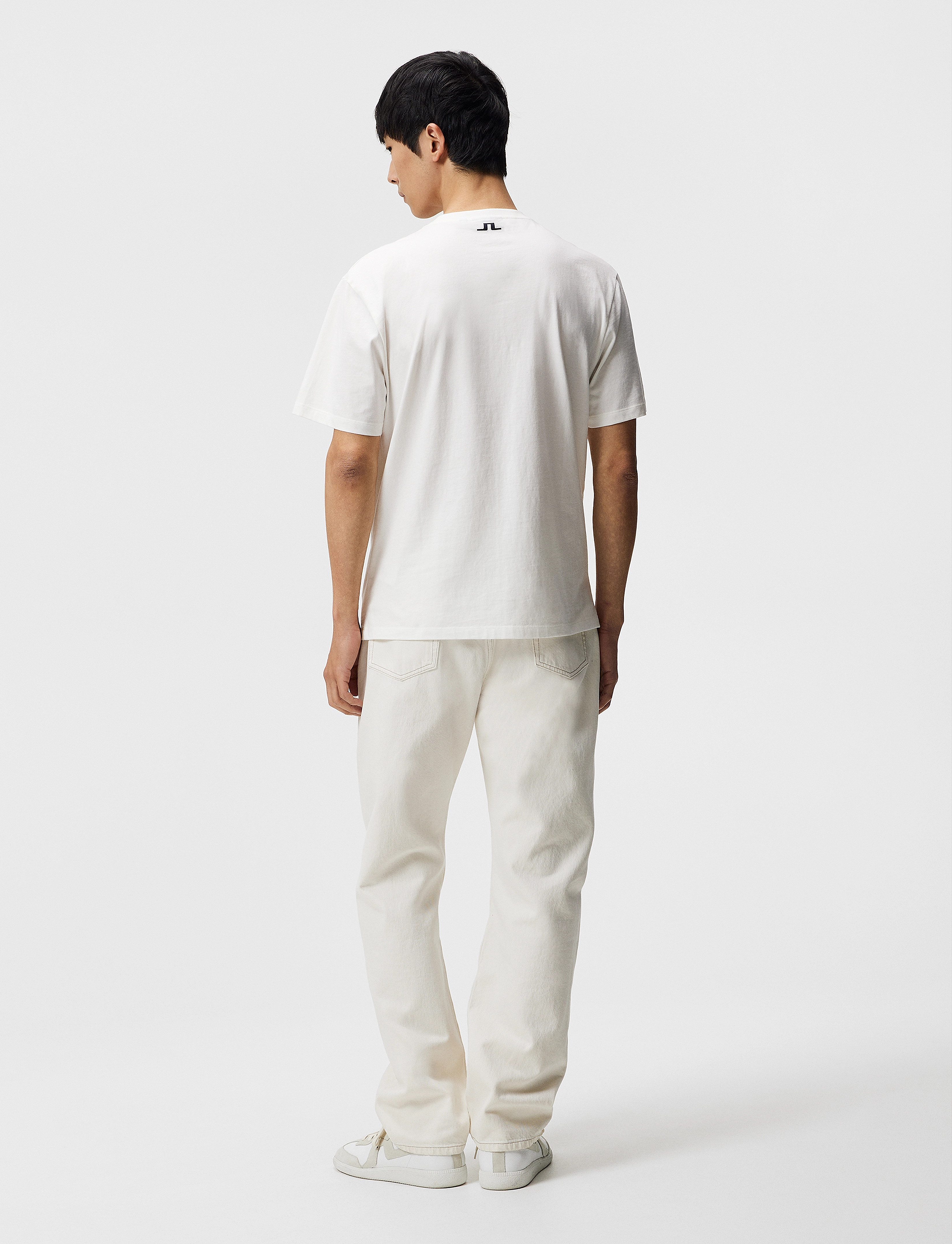 J. Lindeberg - Darcy Logo Tee - cloud white - 2