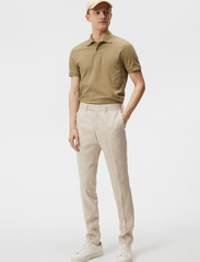 J. Lindeberg - Troy Polo shirt - short-sleeved polos - aloe - 3