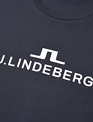J. Lindeberg - M Logo T-shirt - kortermede t-skjorter - jl navy - 2