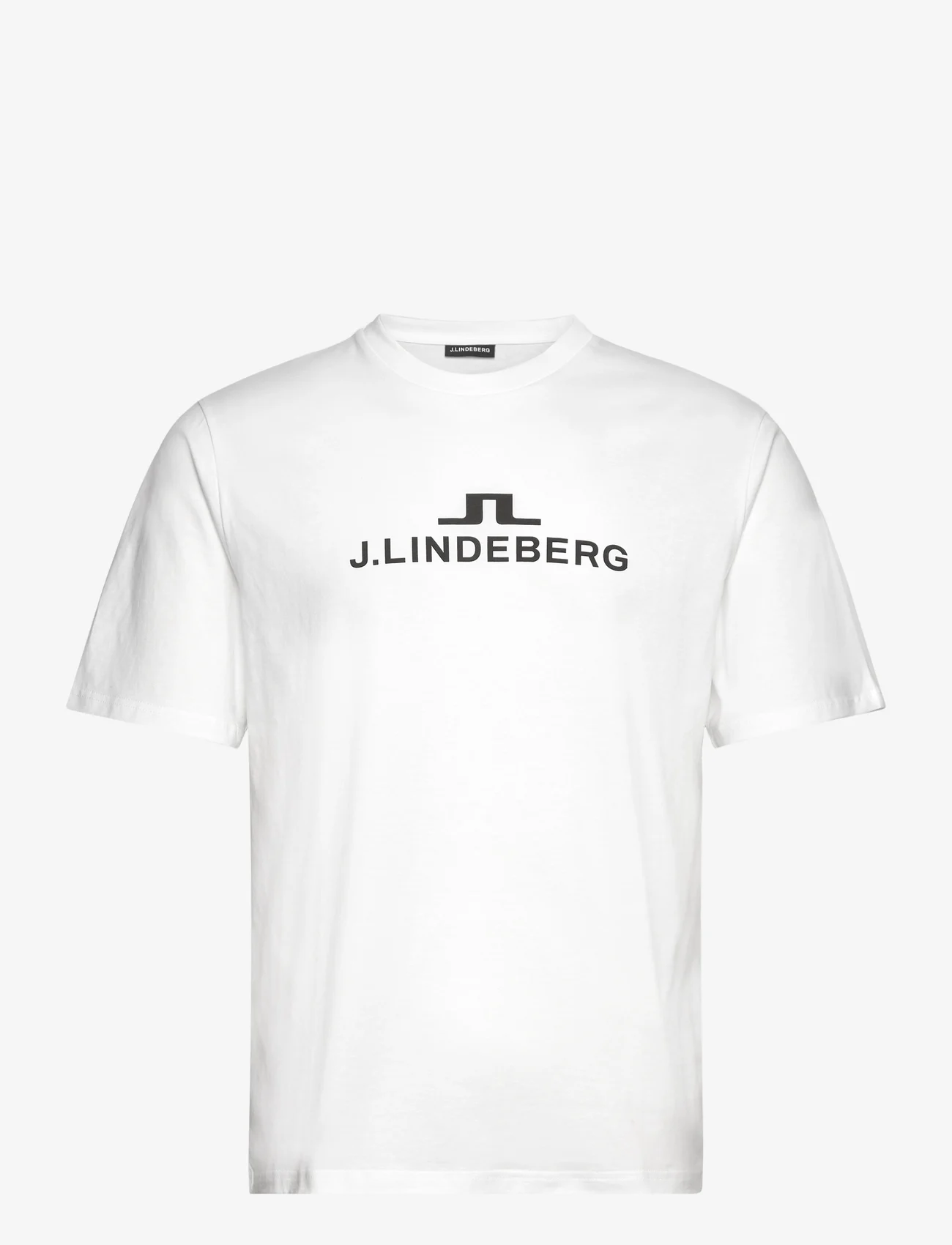 J. Lindeberg - M Logo T-shirt - kortärmade t-shirts - white - 0