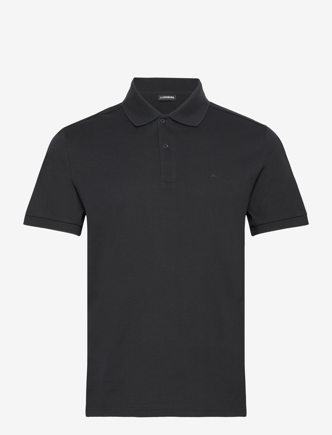 J. Lindeberg - Troy Pique Polo Shirt - lühikeste varrukatega polod - black - 1