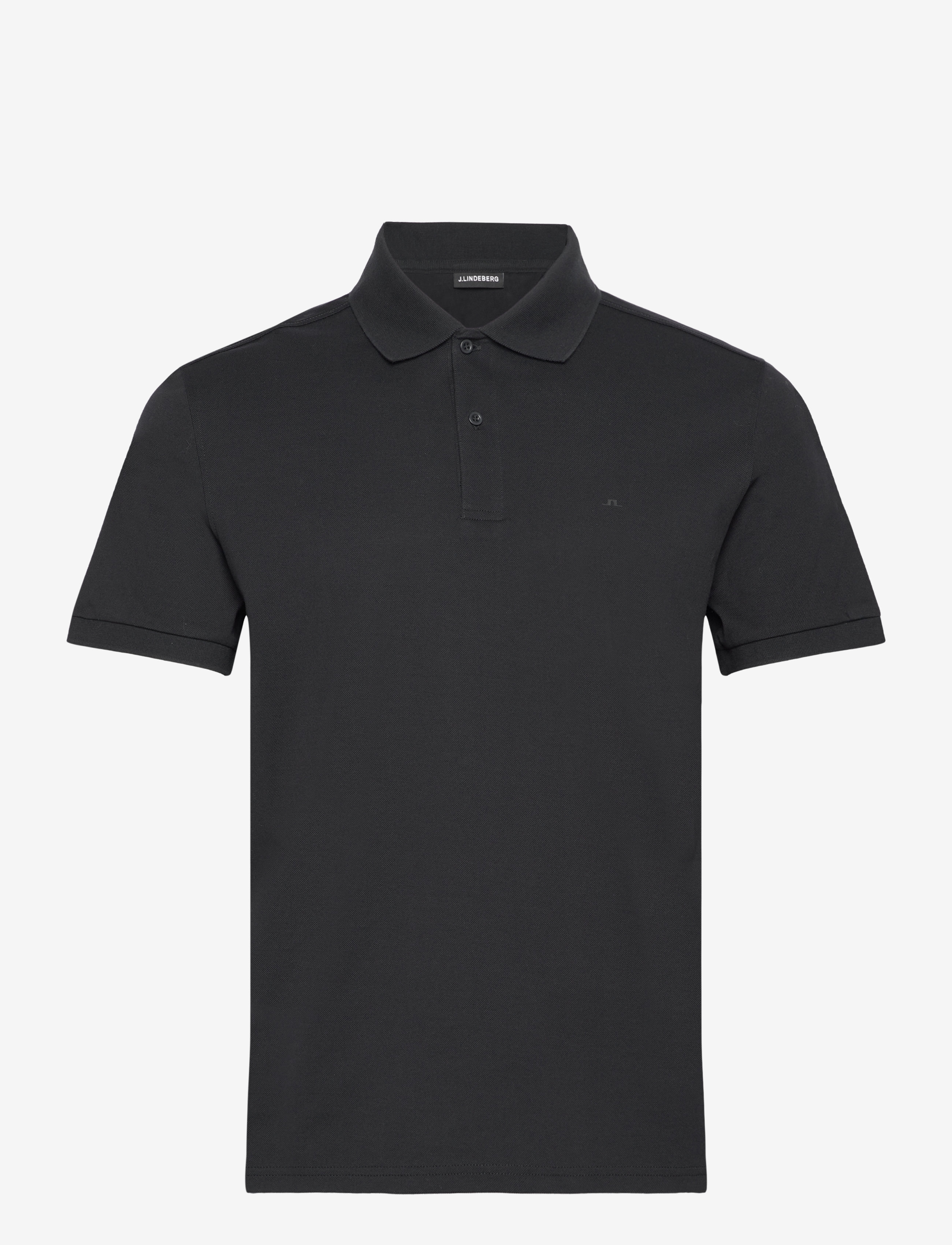 J. Lindeberg - Troy Pique Polo Shirt - black - 1