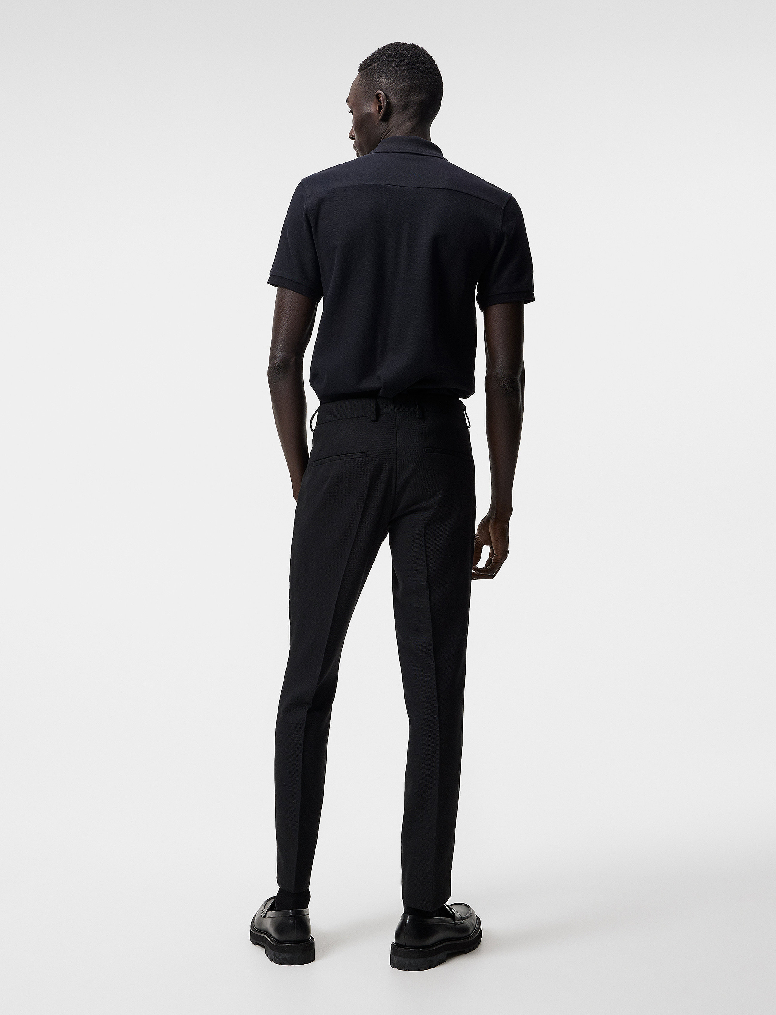 J. Lindeberg - Troy Pique Polo Shirt - black - 3