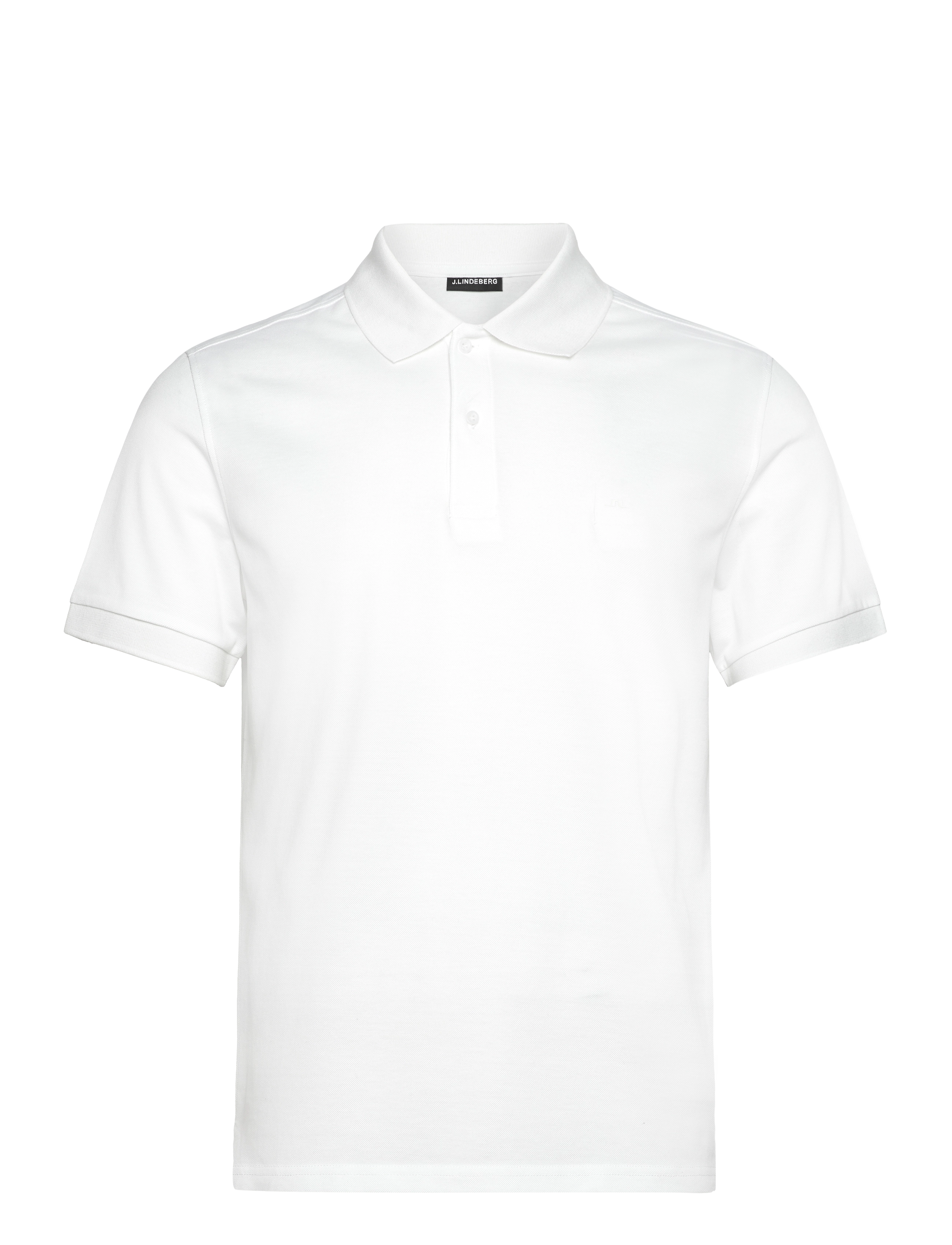 J. Lindeberg - Troy Pique Polo Shirt - white - 1