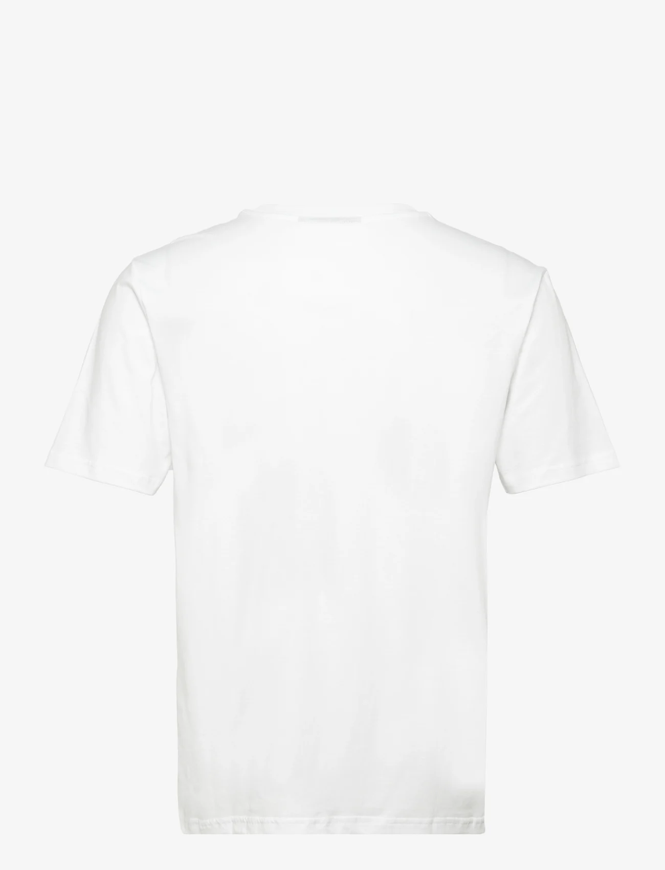 J. Lindeberg - Dale Seasonal Print Tee - basic t-shirts - white - 1
