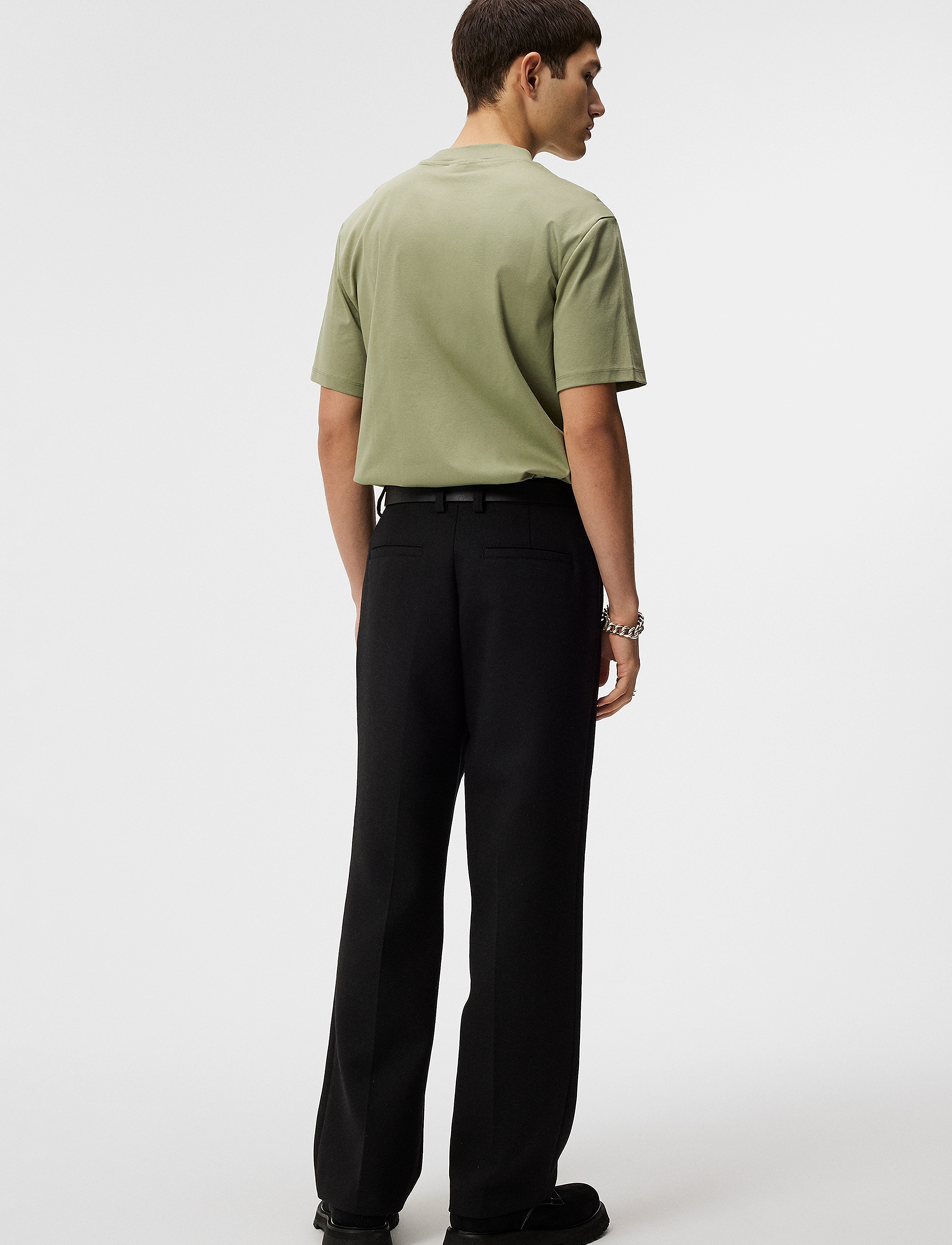 J. Lindeberg - Ace Mock Neck T-shirt - oil green - 3