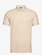 Troy Polo Shirt - MOONBEAM MELANGE