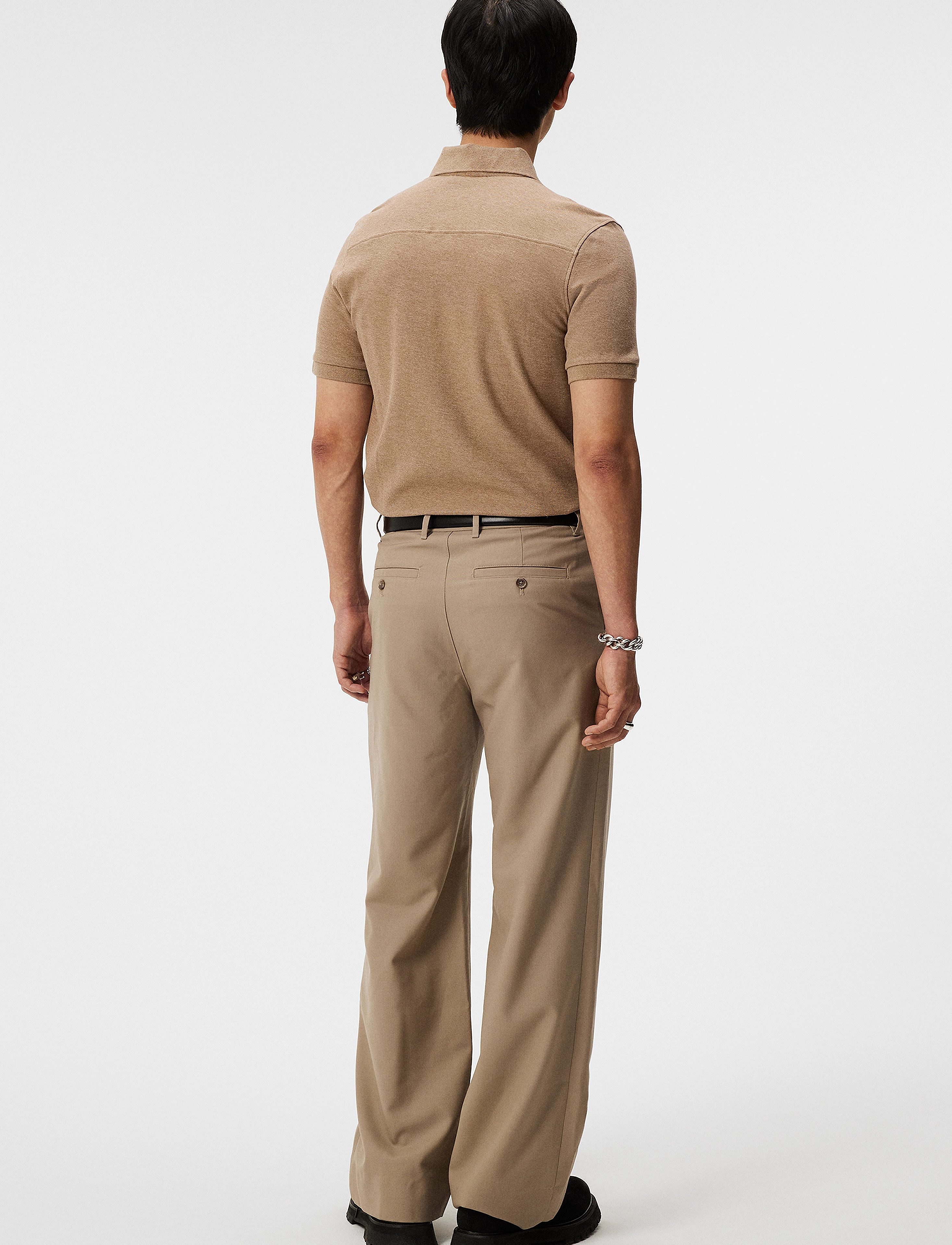 J. Lindeberg - Troy Polo Shirt - oil green - 3