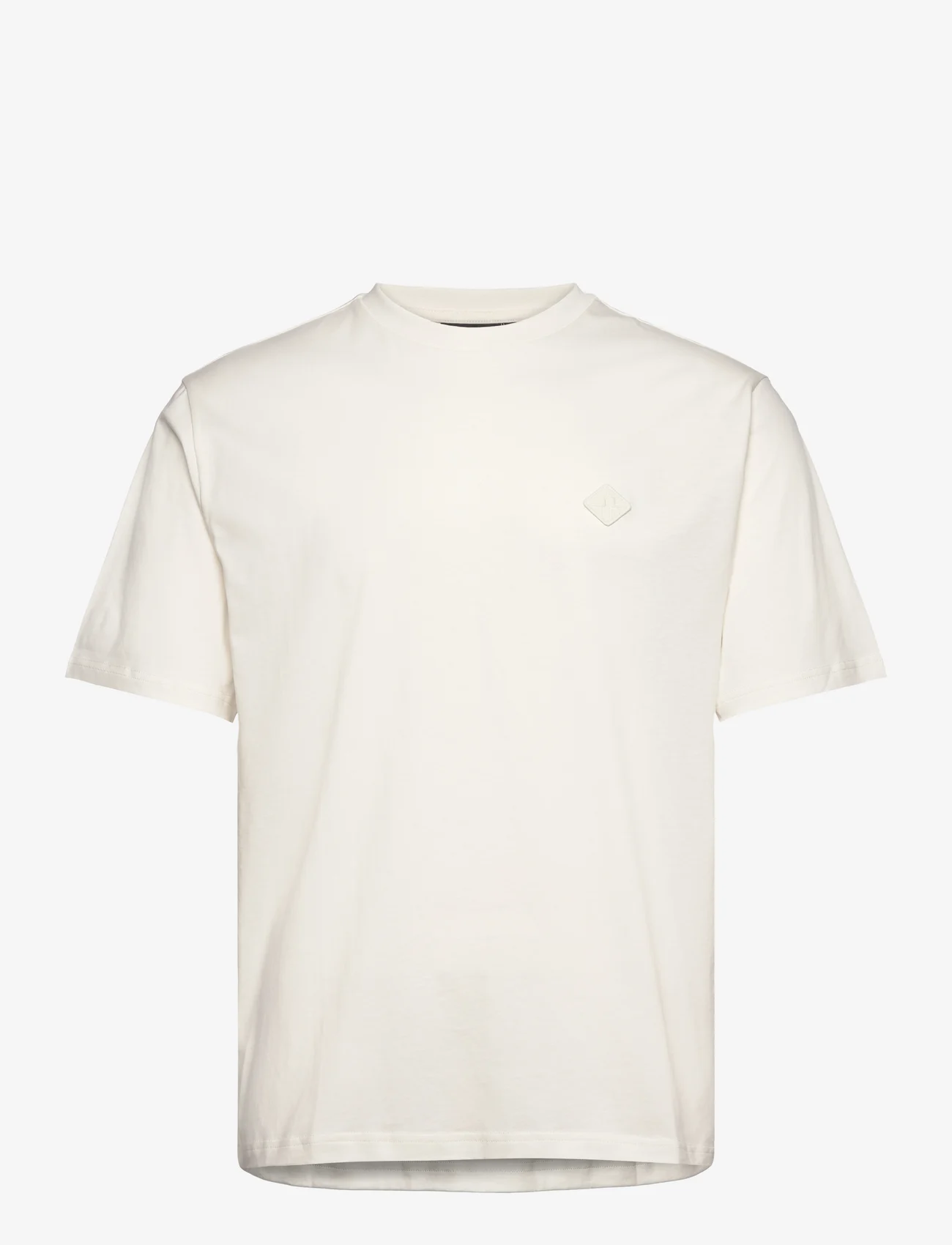 J. Lindeberg - Hale Logo Patch T-Shirt - basic skjortor - cloud white - 1