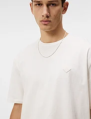J. Lindeberg - Hale Logo Patch T-Shirt - basic overhemden - cloud white - 5