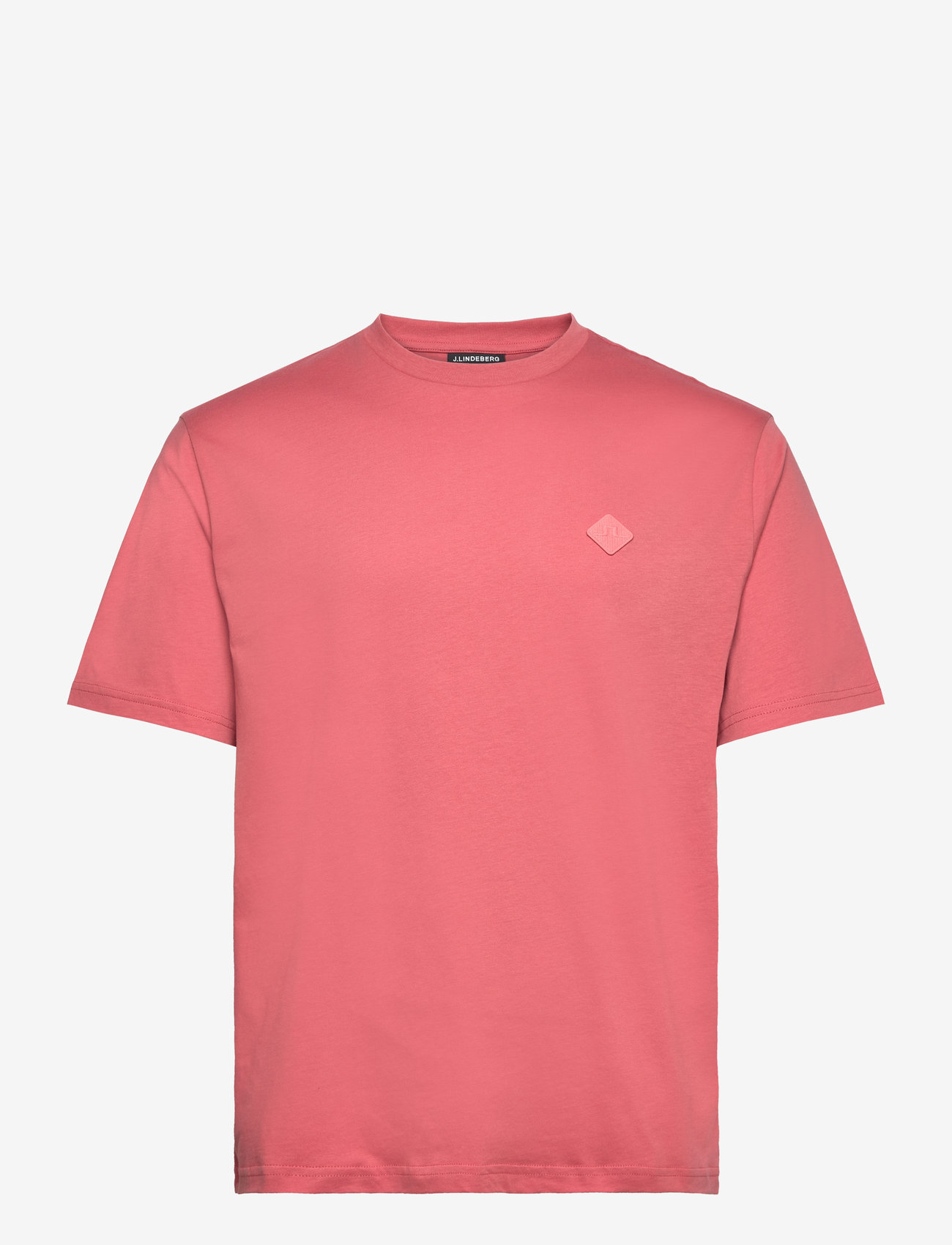 J. Lindeberg - Hale Logo Patch T-Shirt - dusty cedar - 1