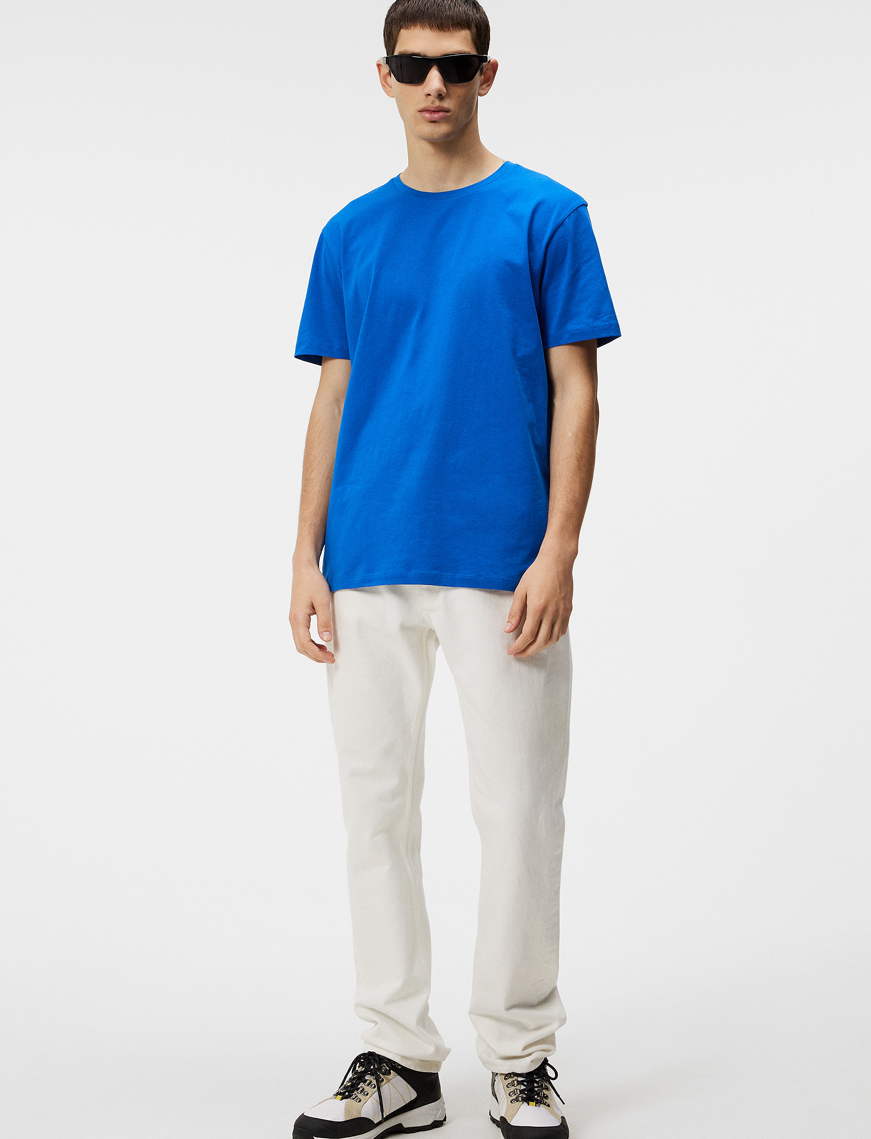 J. Lindeberg - Sid Basic T-Shirt - nautical blue - 4
