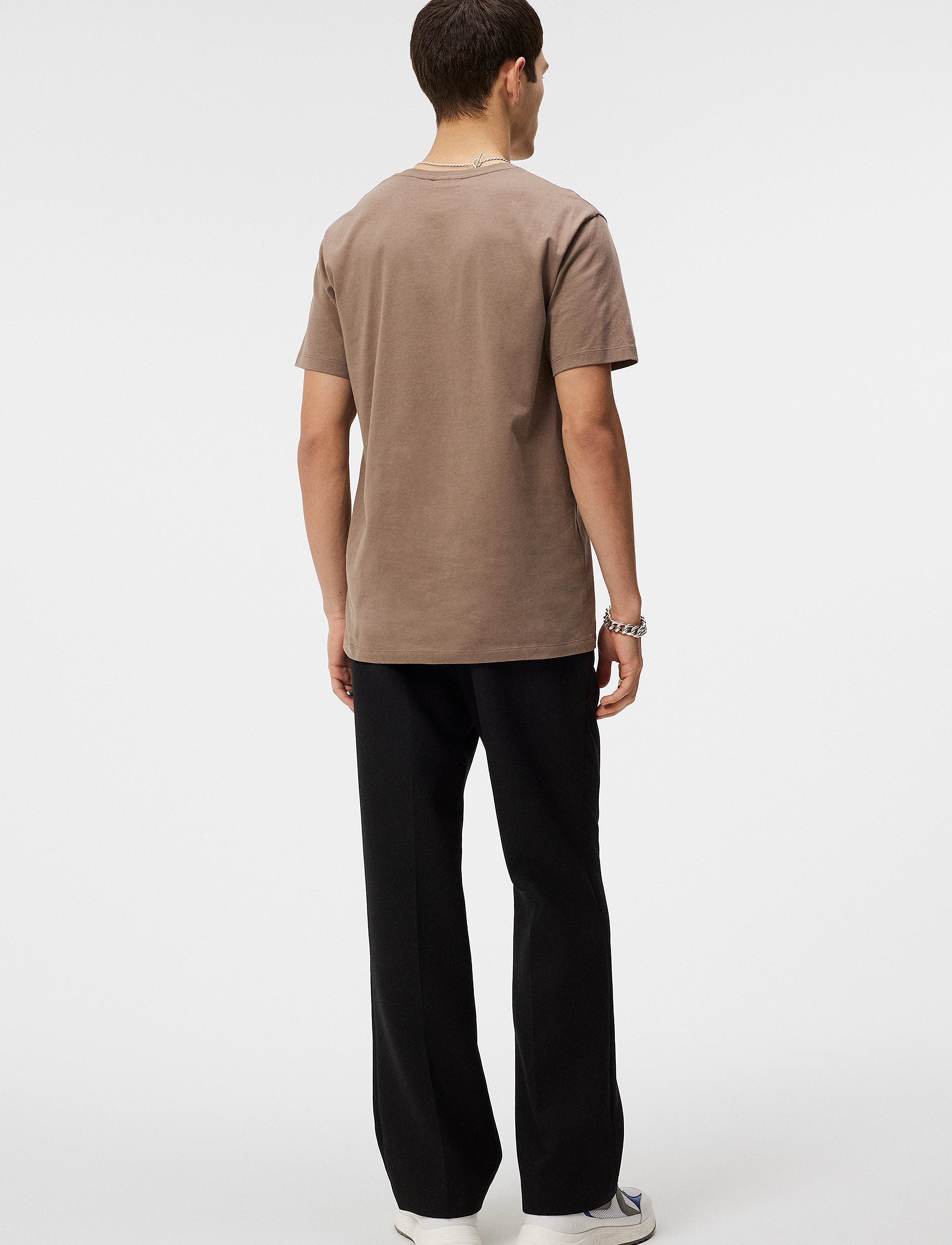 J. Lindeberg - Sid Basic T-Shirt - walnut - 3