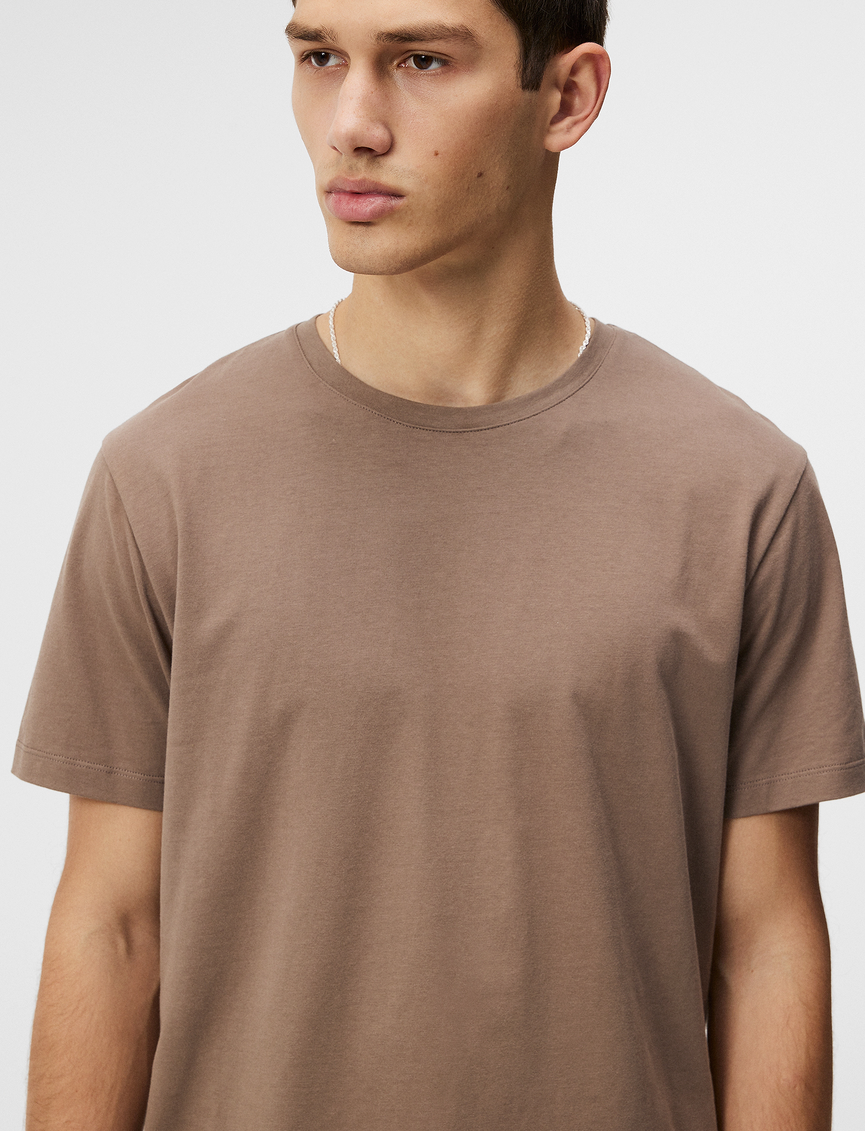 J. Lindeberg - Sid Basic T-Shirt - walnut - 5