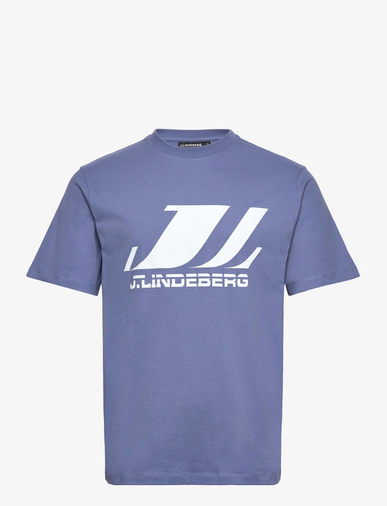 J. Lindeberg - Parcy Logo Tee - nordisk stil - bijou blue - 0
