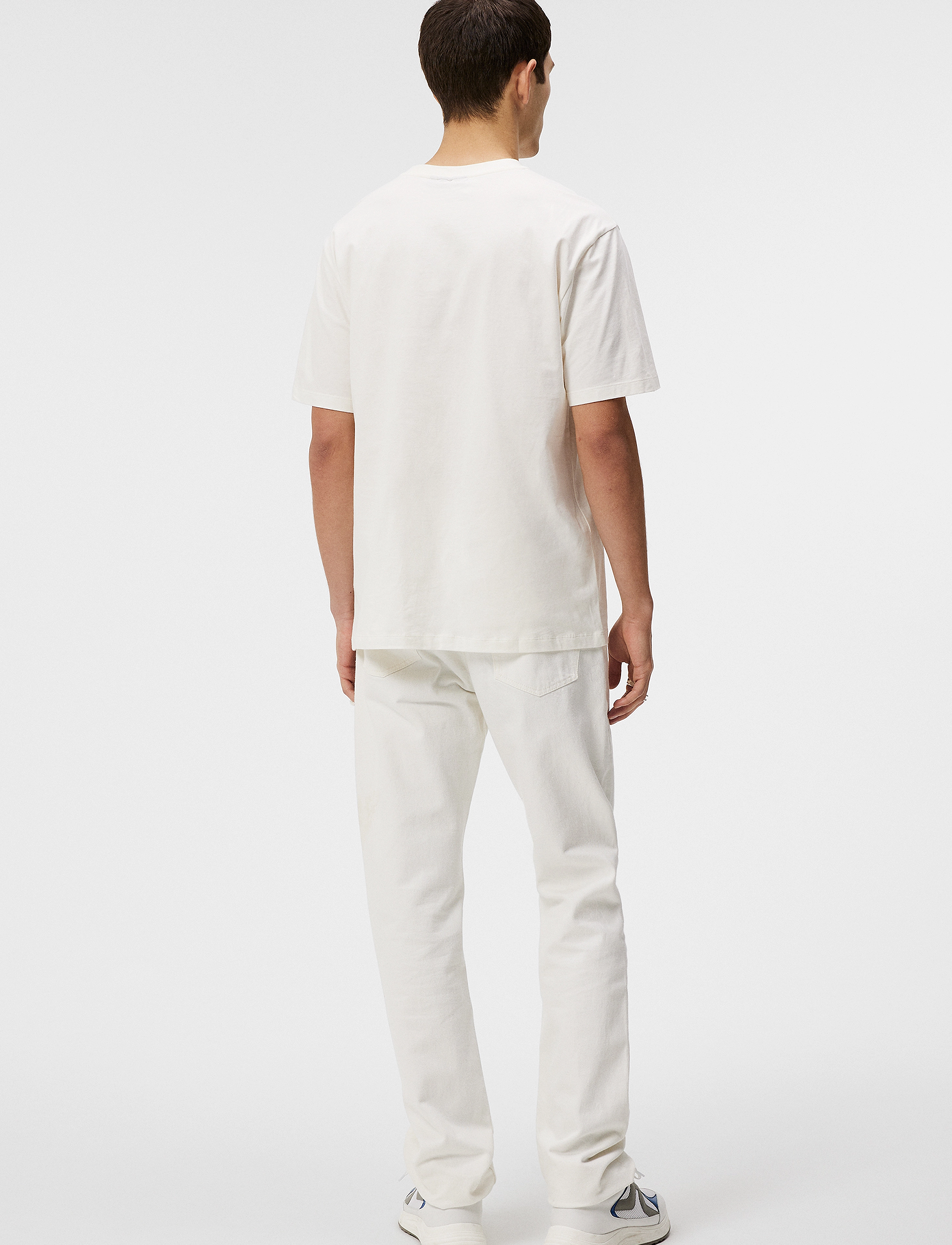 J. Lindeberg - Parcy Logo Tee - cloud white - 3