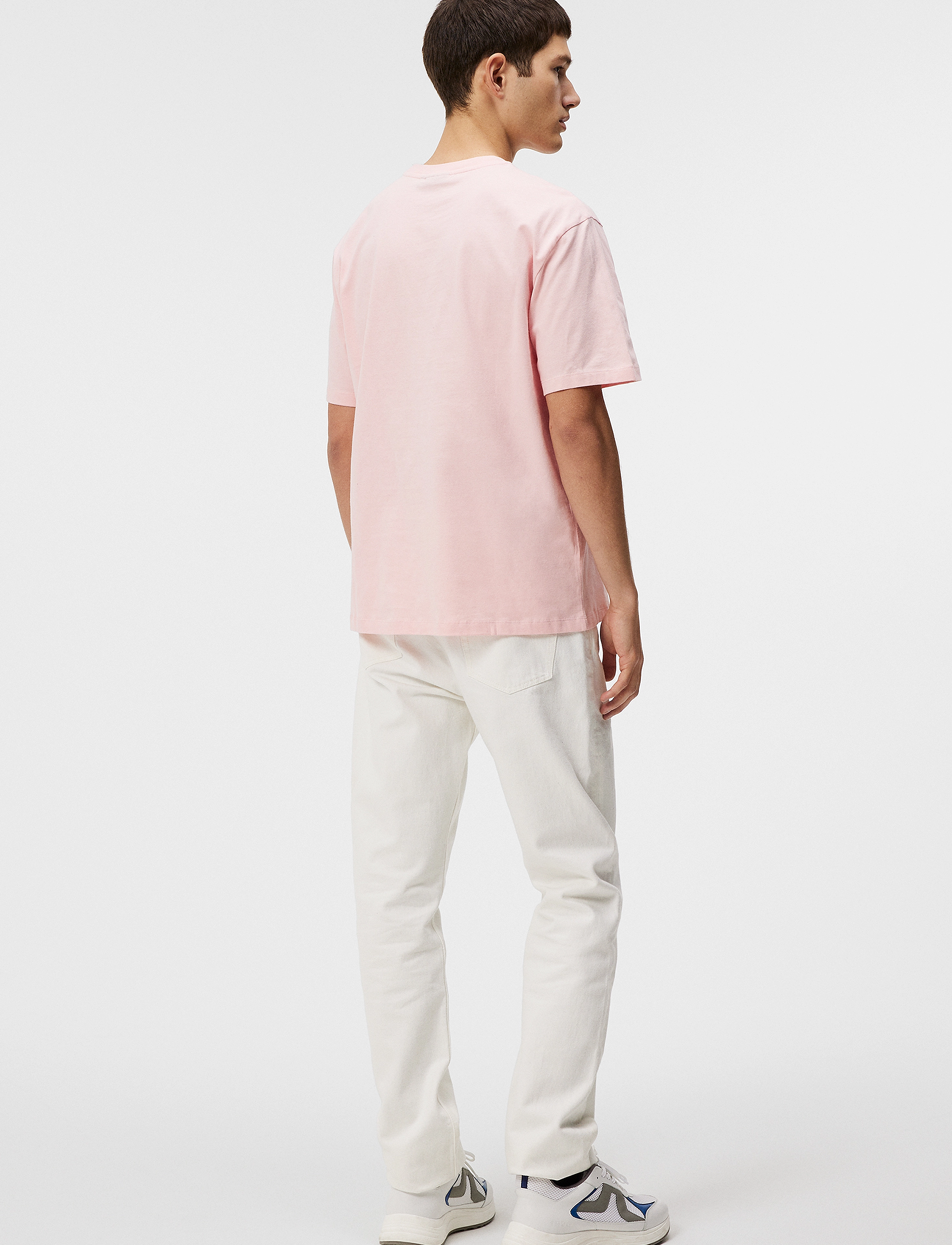 J. Lindeberg - Parcy Logo Tee - powder pink - 4