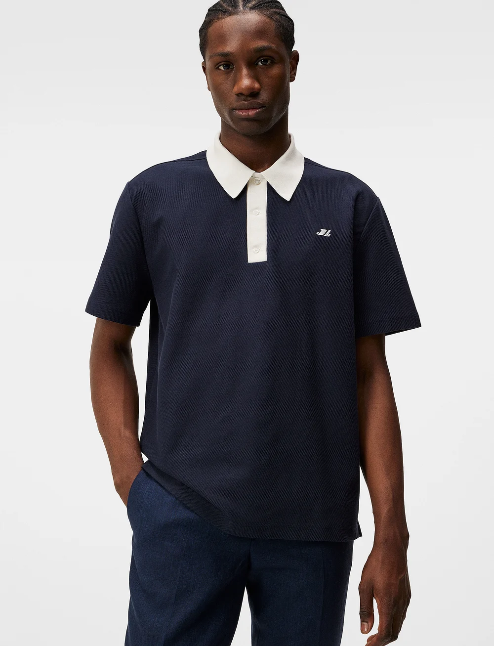 J. Lindeberg - Roland Polo Tee - kortärmade pikéer - jl navy - 0