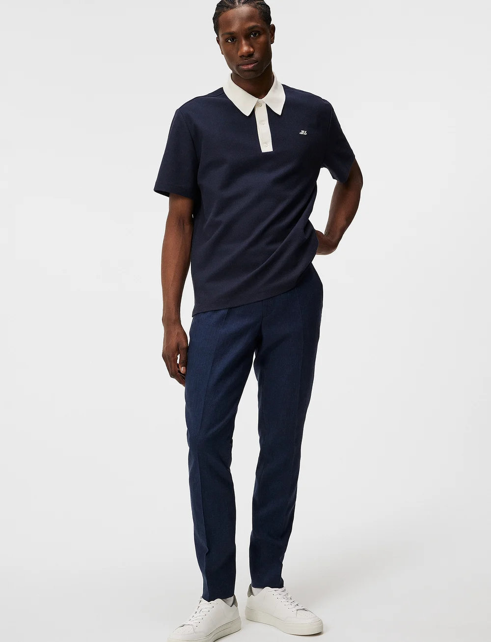 J. Lindeberg - Roland Polo Tee - kortärmade pikéer - jl navy - 4