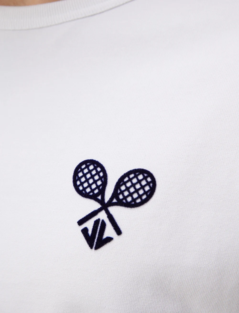 J. Lindeberg - Camilo LS Graphic T-shirt - langärmelig - white - 4