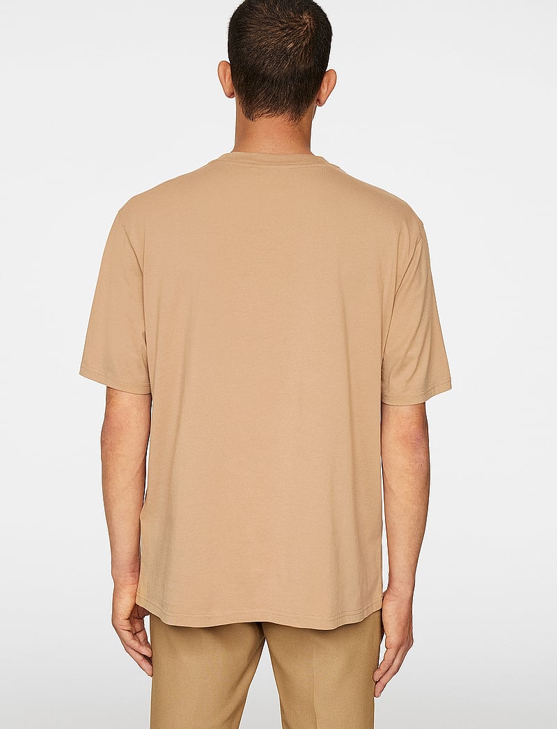 J. Lindeberg - Hale Logo T-Shirt - lühikeste varrukatega t-särgid - tiger brown - 3