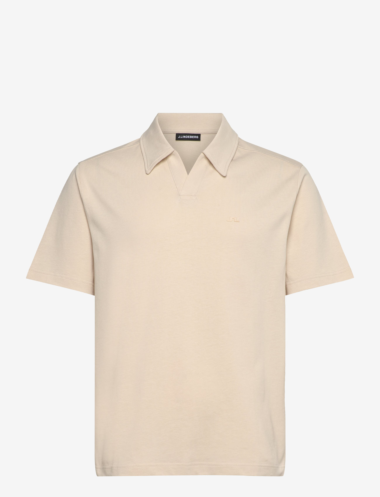 J. Lindeberg - Roy relaxed Polo Pique - kortärmade pikéer - moonbeam - 1