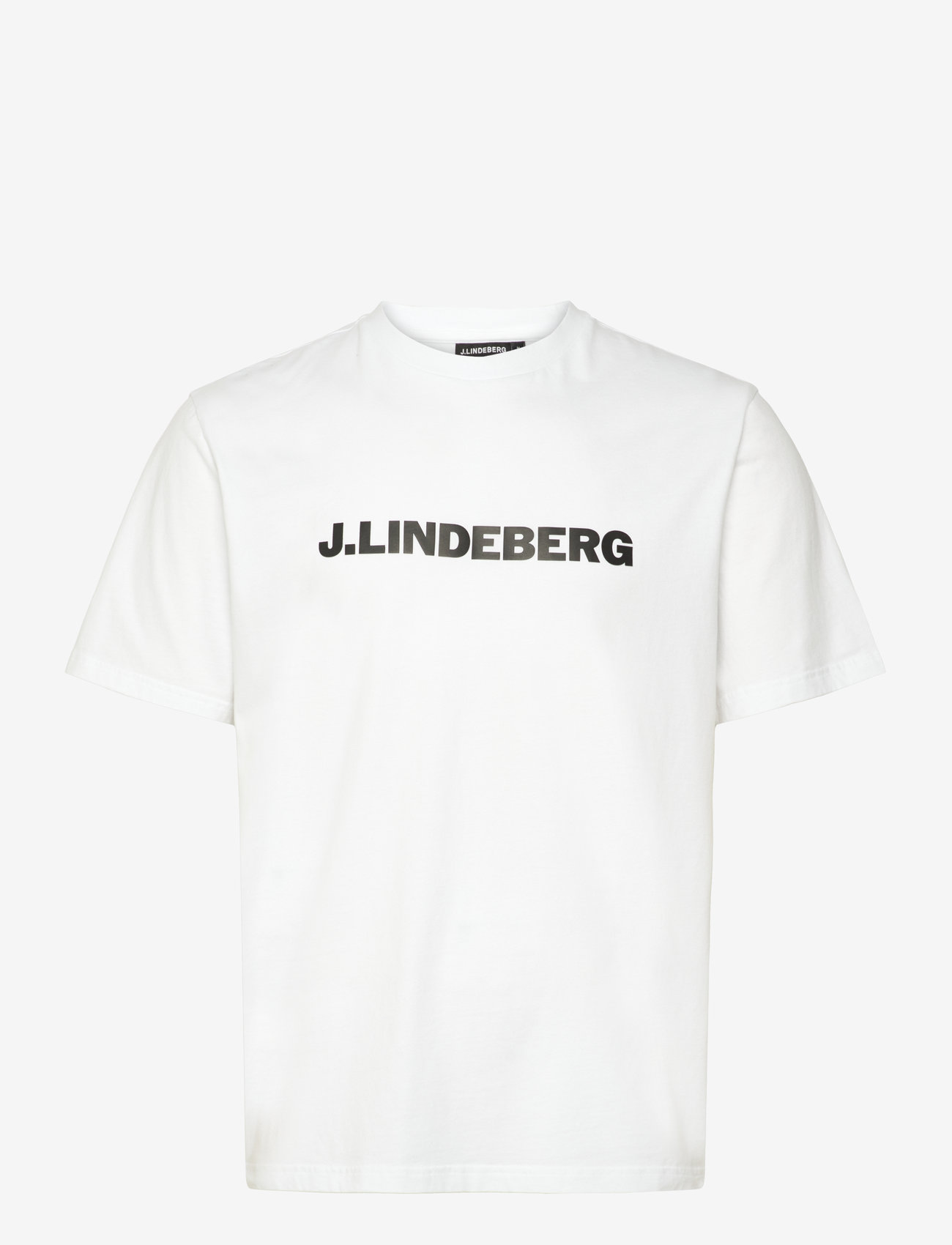 J. Lindeberg - Parcy Logo Tee - lühikeste varrukatega t-särgid - white - 1