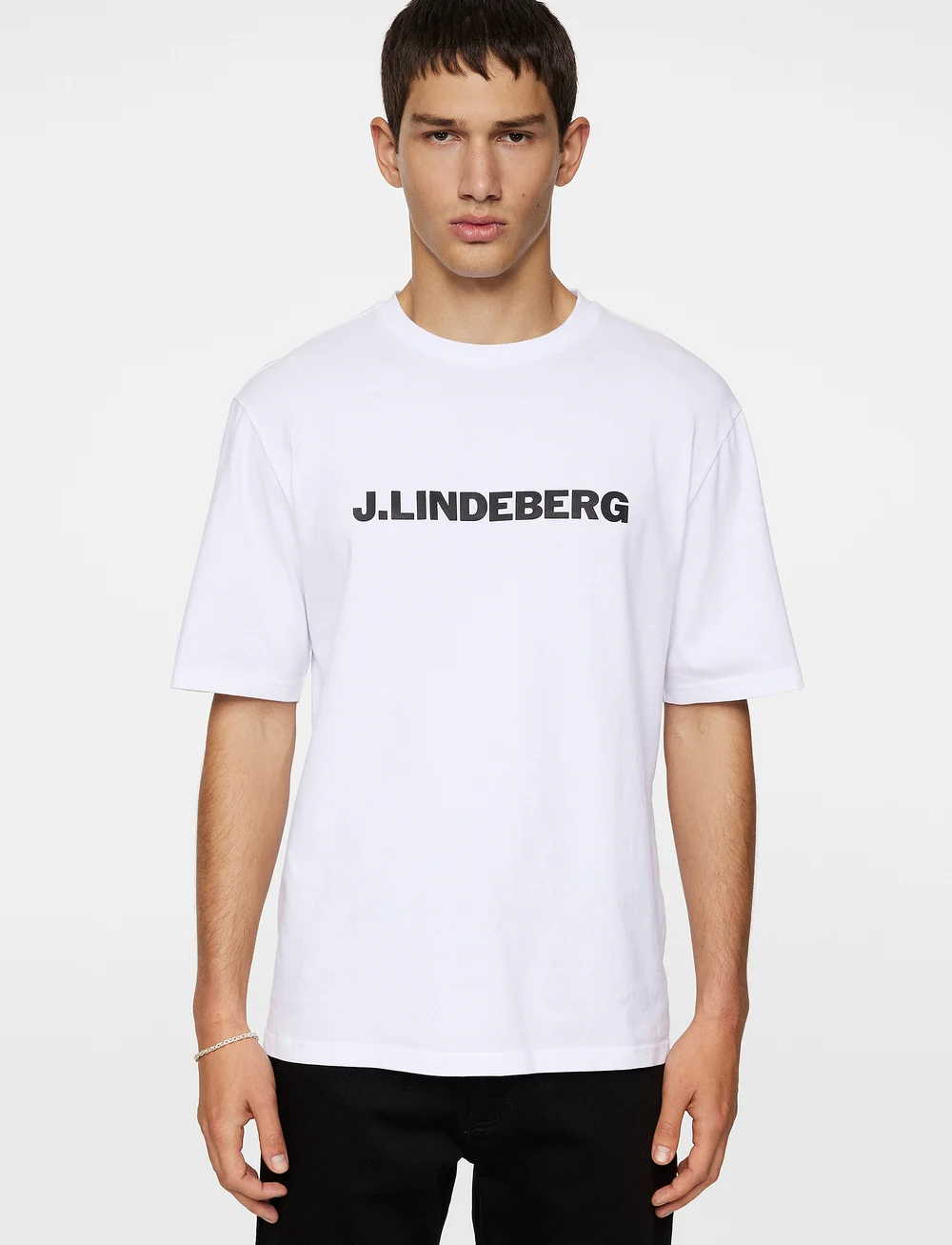 J.LINDEBERG|SHORT-SLEEVED ROUND NECK T-SHIRTS (PARCY LO J.LINDEBERG|SHORT-SLEEVED ROUND NECK T-SHIRTS (Parcy Lo