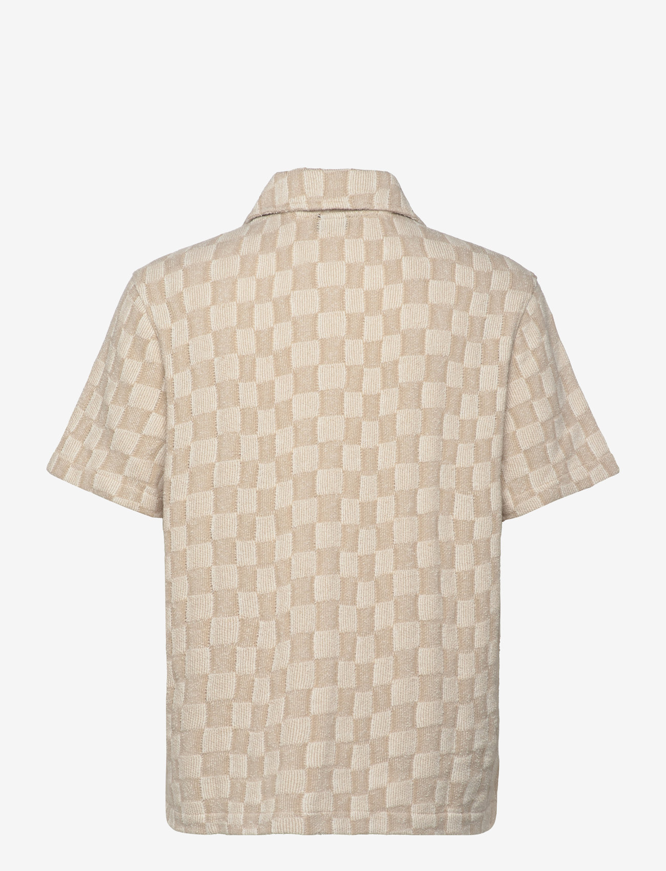 J. Lindeberg - Torpa Resort Jersey Shirt - kortärmade skjortor - bridge stack moonbeam - 2