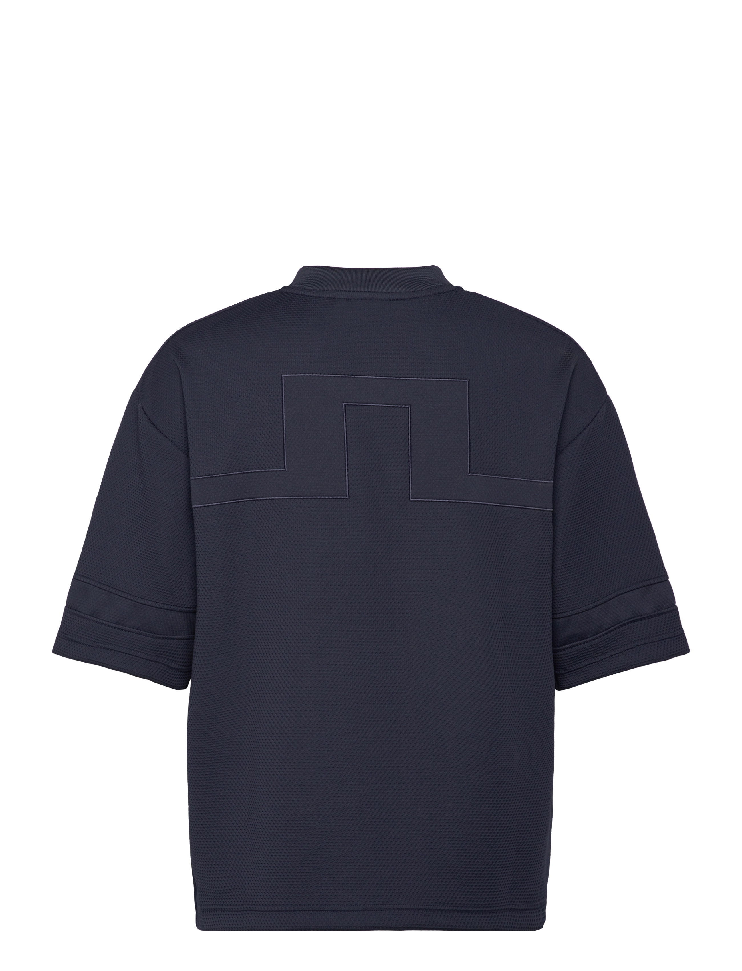J. Lindeberg - Milos Jersey Mesh Tee - v-neck t-shirts - jl navy - 2